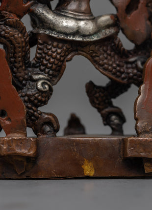 Machine Made ༀ Dzambhala Statue | Symbolizing Deity of Wealth and Abundance