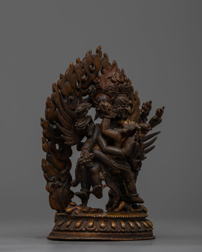 Vajrakilaya Consort Statue | Symbolizing Spiritual Harmony and Protection