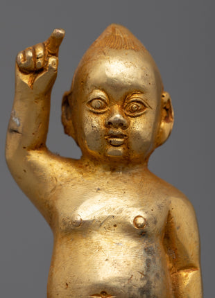 Statue of Standing Buddha | Symbol of Peace and Enlightenment in Spiritual Deco