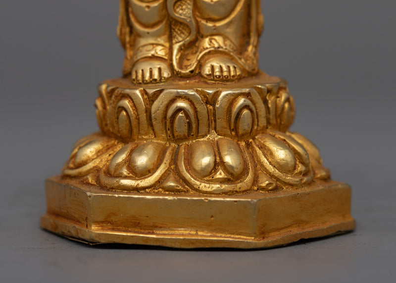 Statue of Standing Buddha | Symbol of Peace and Enlightenment in Spiritual Deco