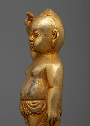 Statue of Standing Buddha | Symbol of Peace and Enlightenment in Spiritual Deco