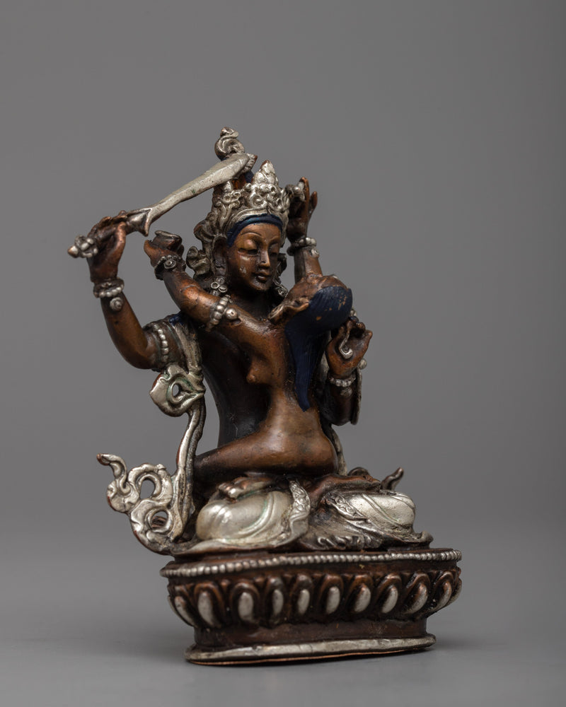 Manjushri with Consort Statue | Symbol of Wisdom and Harmonious Enlightenment