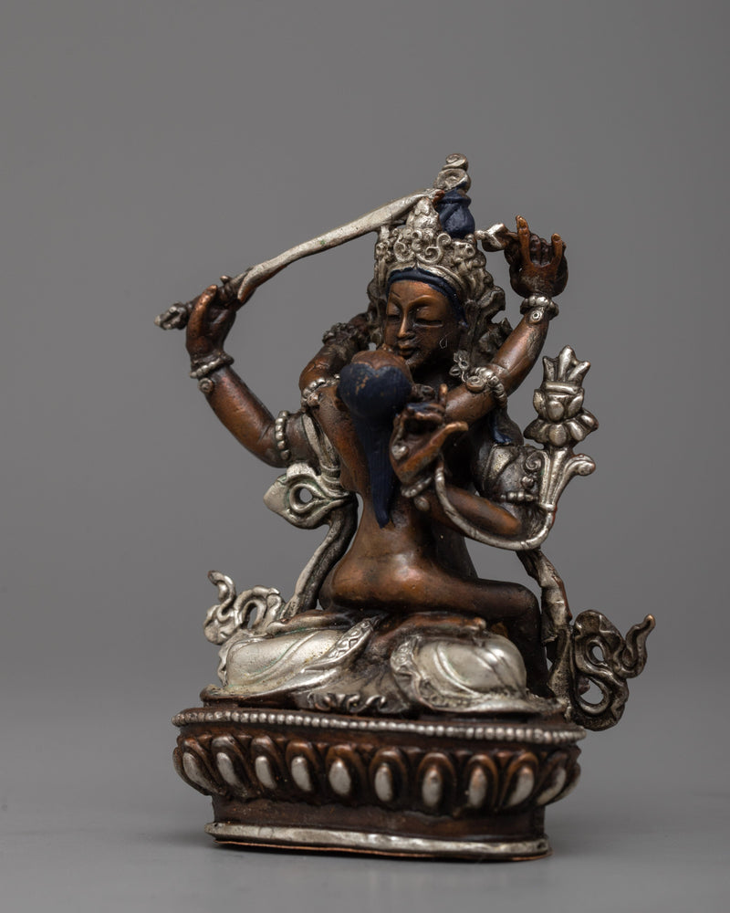 Manjushri with Consort Statue | Symbol of Wisdom and Harmonious Enlightenment