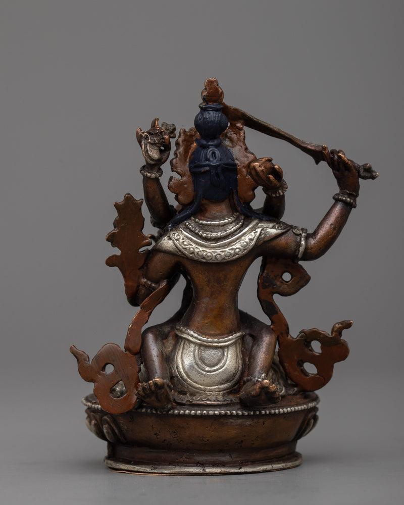 Manjushri with Consort Statue | Symbol of Wisdom and Harmonious Enlightenment