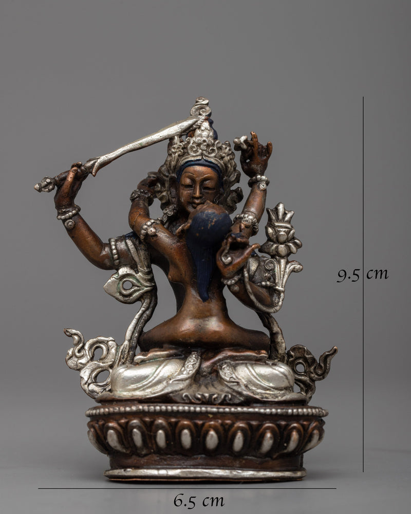 Manjushri with Consort Statue | Symbol of Wisdom and Harmonious Enlightenment