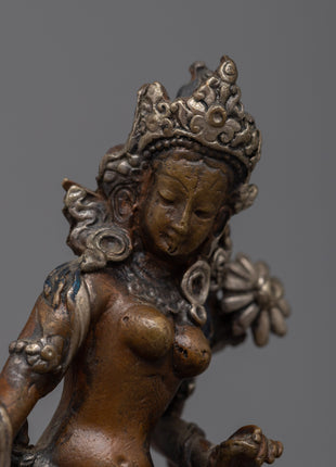 Standing White Tara Statue | Symbolizing Compassion and Spiritual Guidance