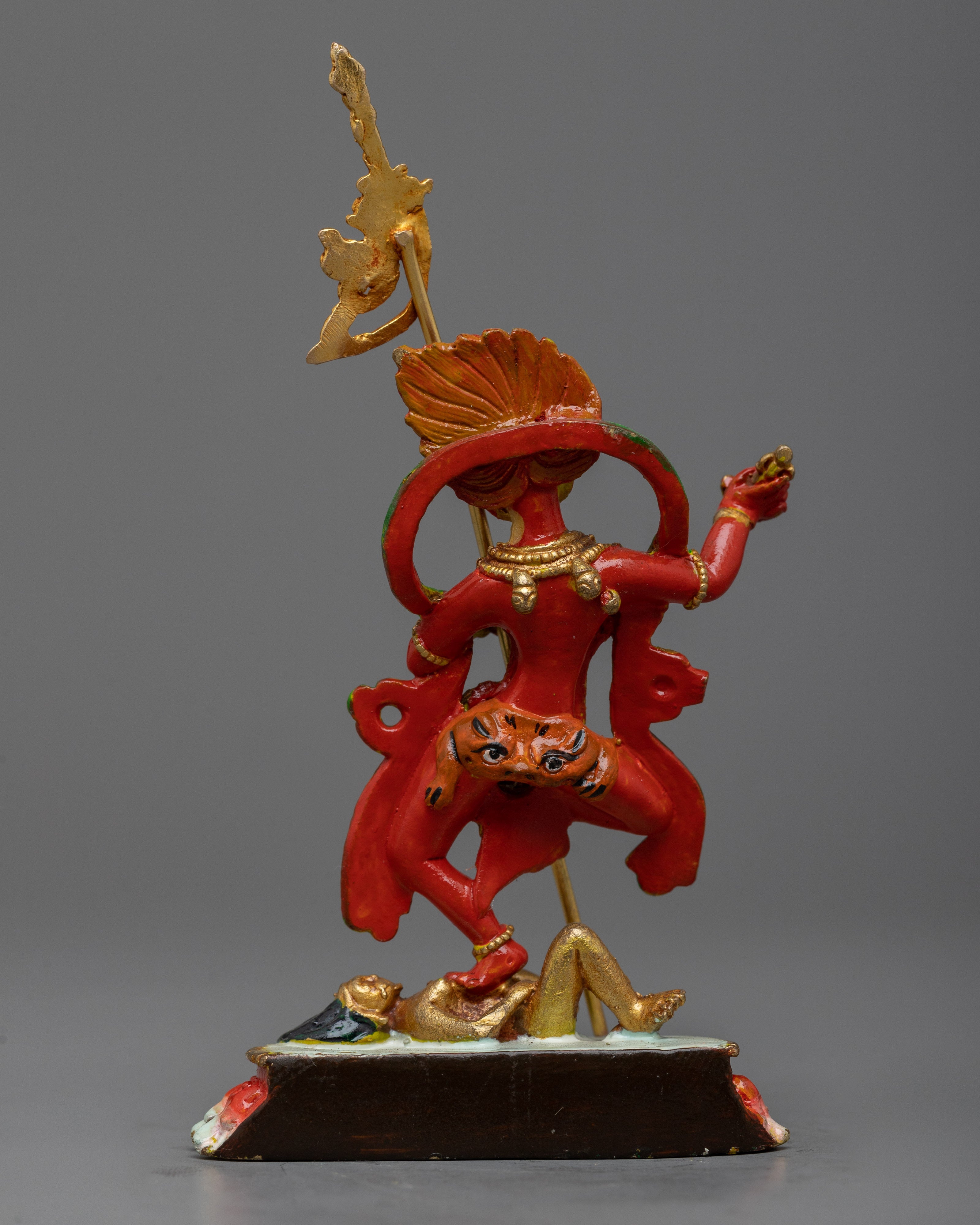 Lion Face Dakini Singhamukha Statue | Embrace Fearlessness and Inner Strength