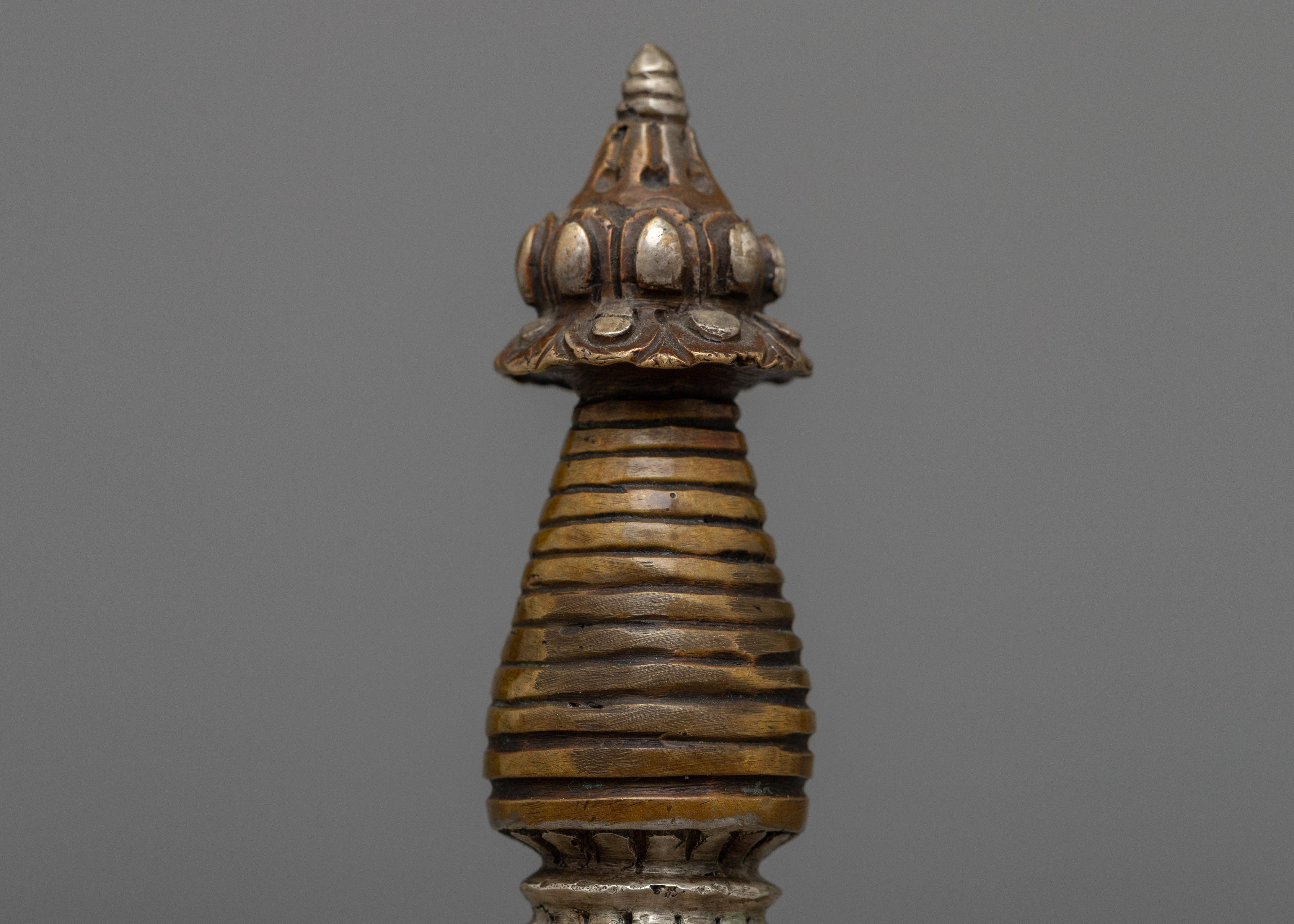 Handcrafted Kadampa Buddha Stupa | Symbol of Spiritual Sanctity and Reverence