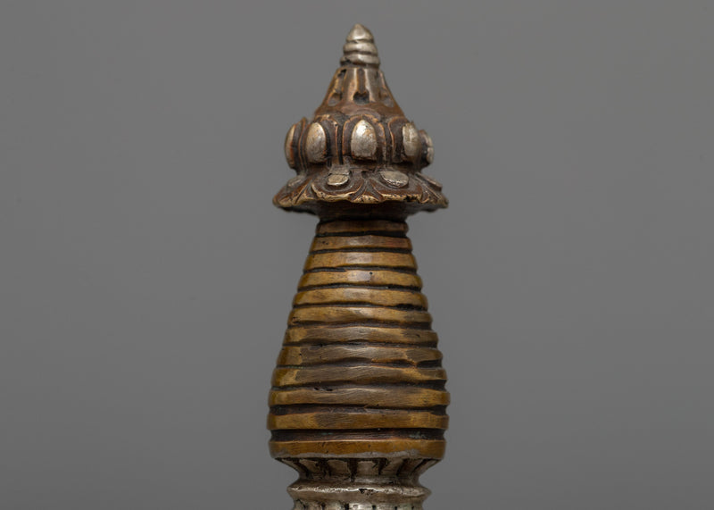 Handcrafted Kadampa Buddha Stupa | Symbol of Spiritual Sanctity and Reverence