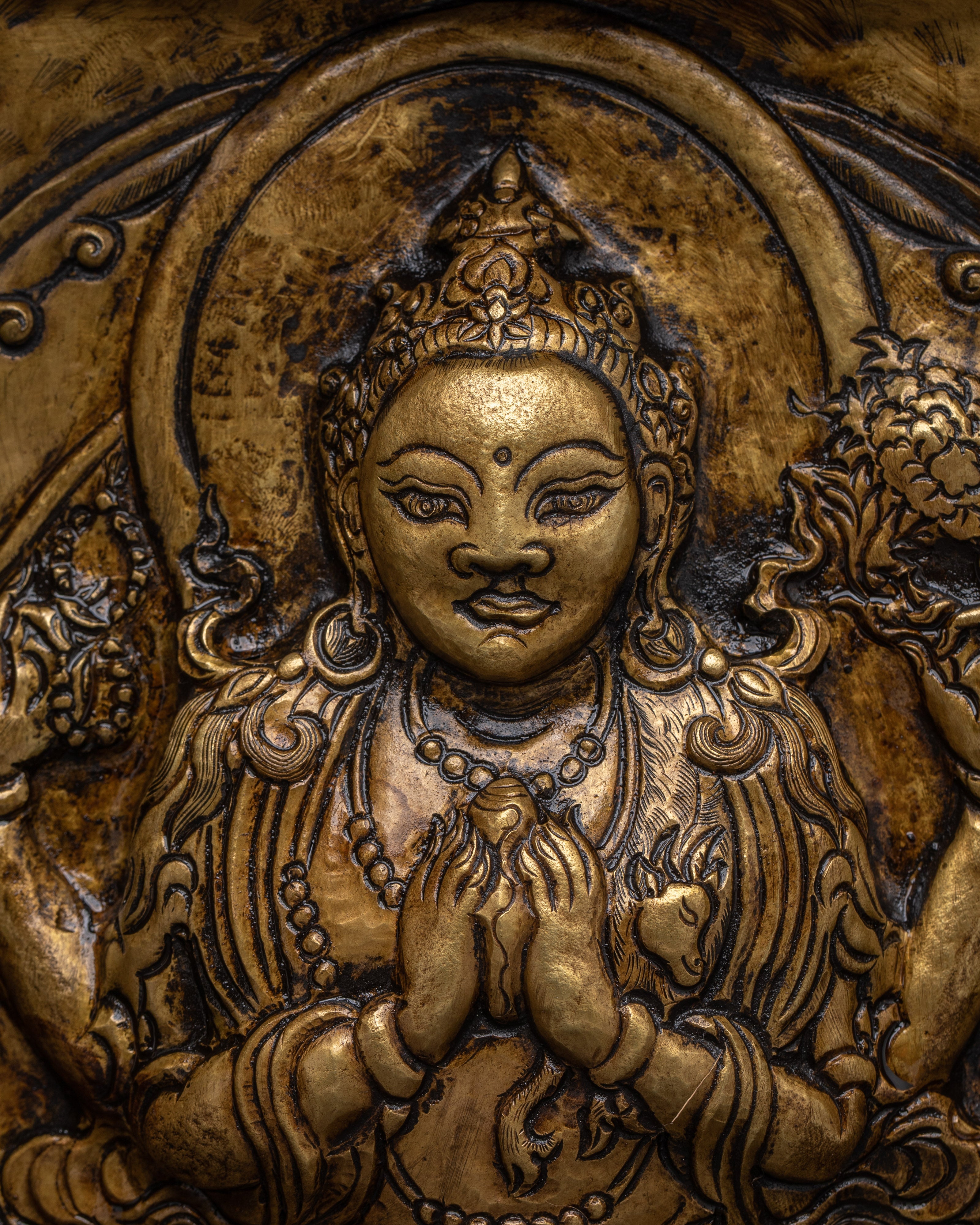 Chenrezig Brass Statue | The Bodhisattva of Compassion