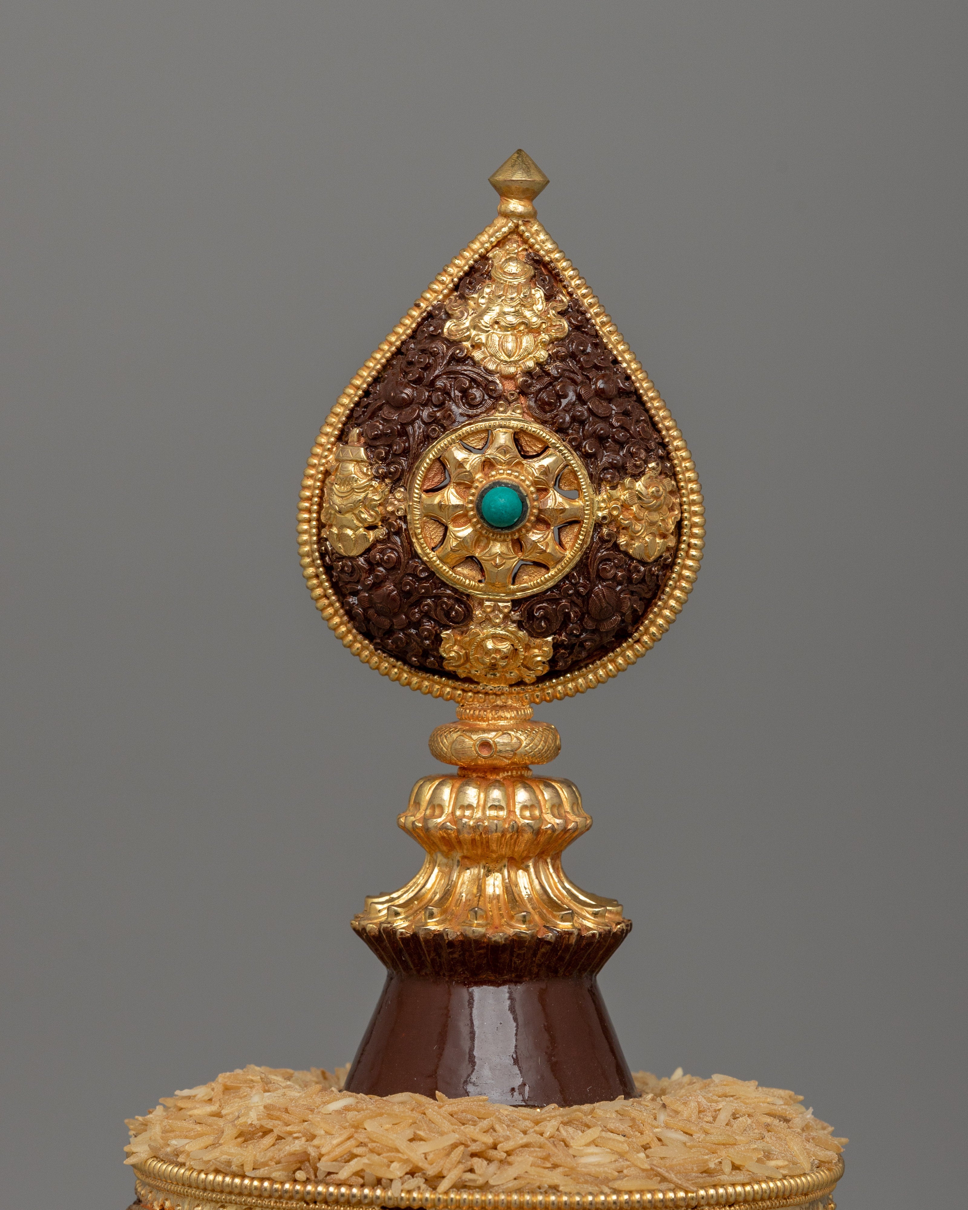 Tibetan Offering Ritual Mandala | Buddhist Spiritual Altar Decor