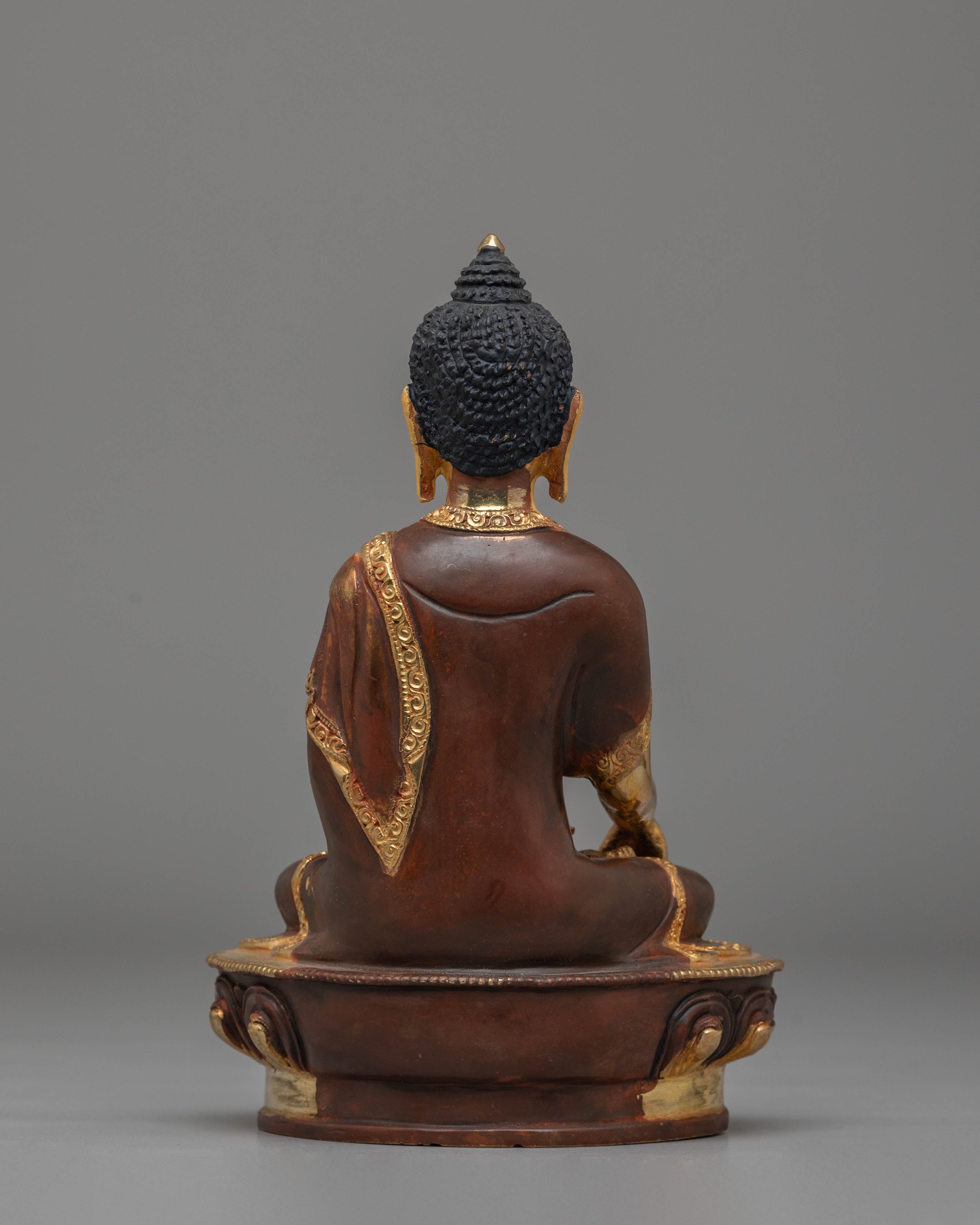Buddha Shakyamuni Copper Statue | Handmade Tibetan Art