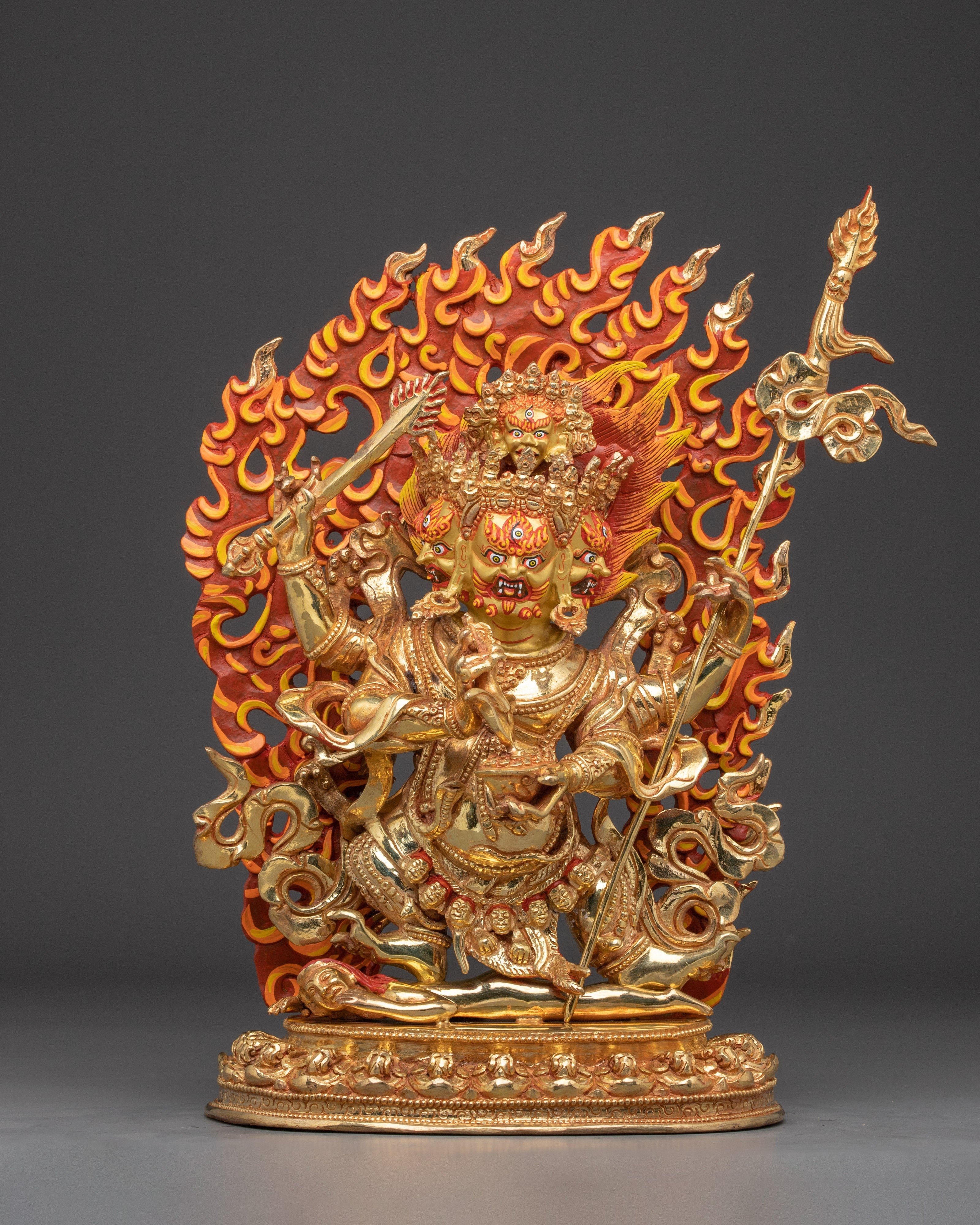 statue-of-four-armed-mahakala