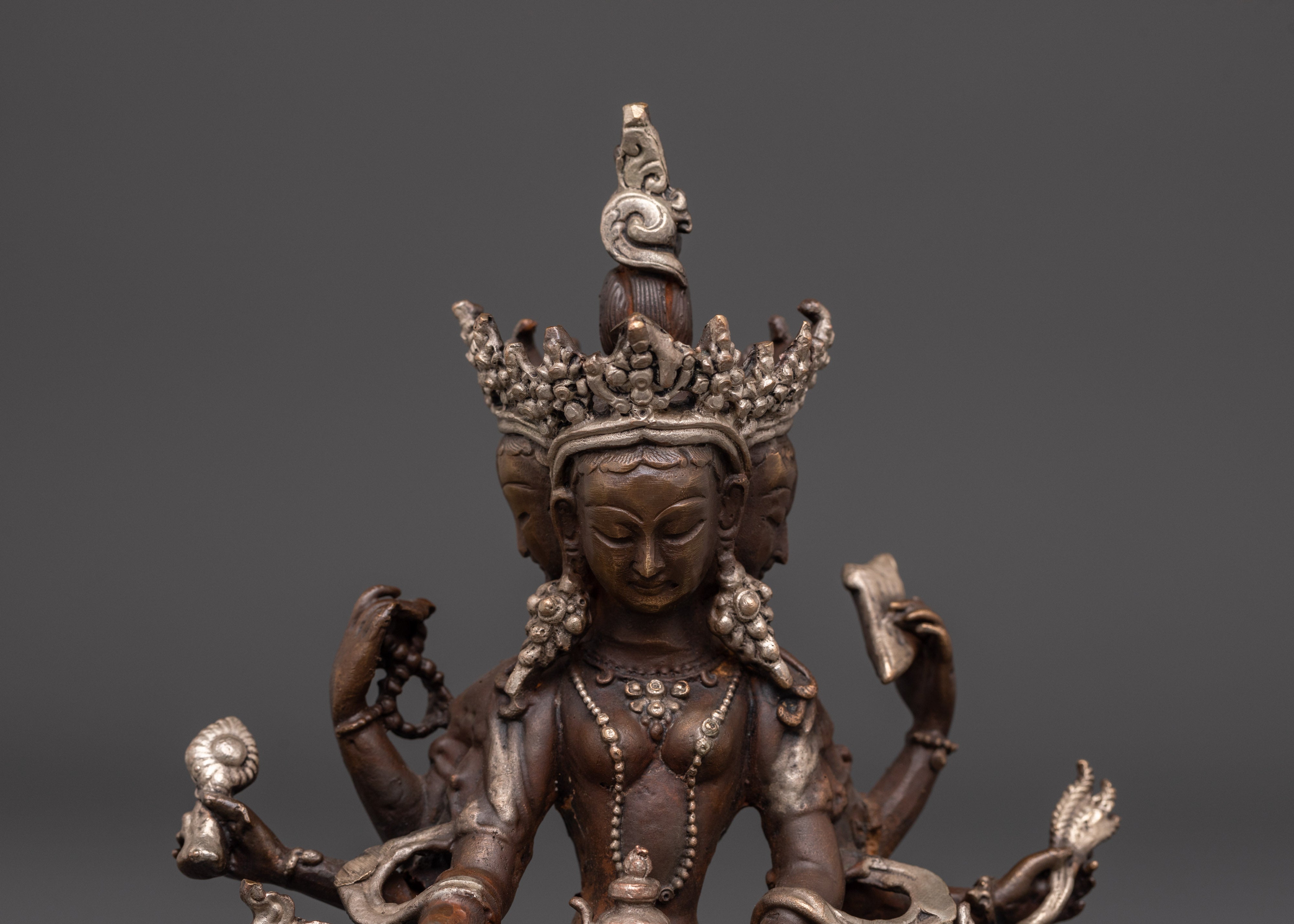 Sacred Wealth Goddess Vasudhara Statue | Buddhist Deity of Prosperity and Abundance