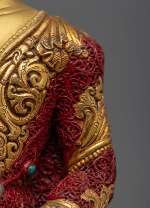Amitabha Buddha Peace Symbol Statue | Embodying Compassion and Infinite Light