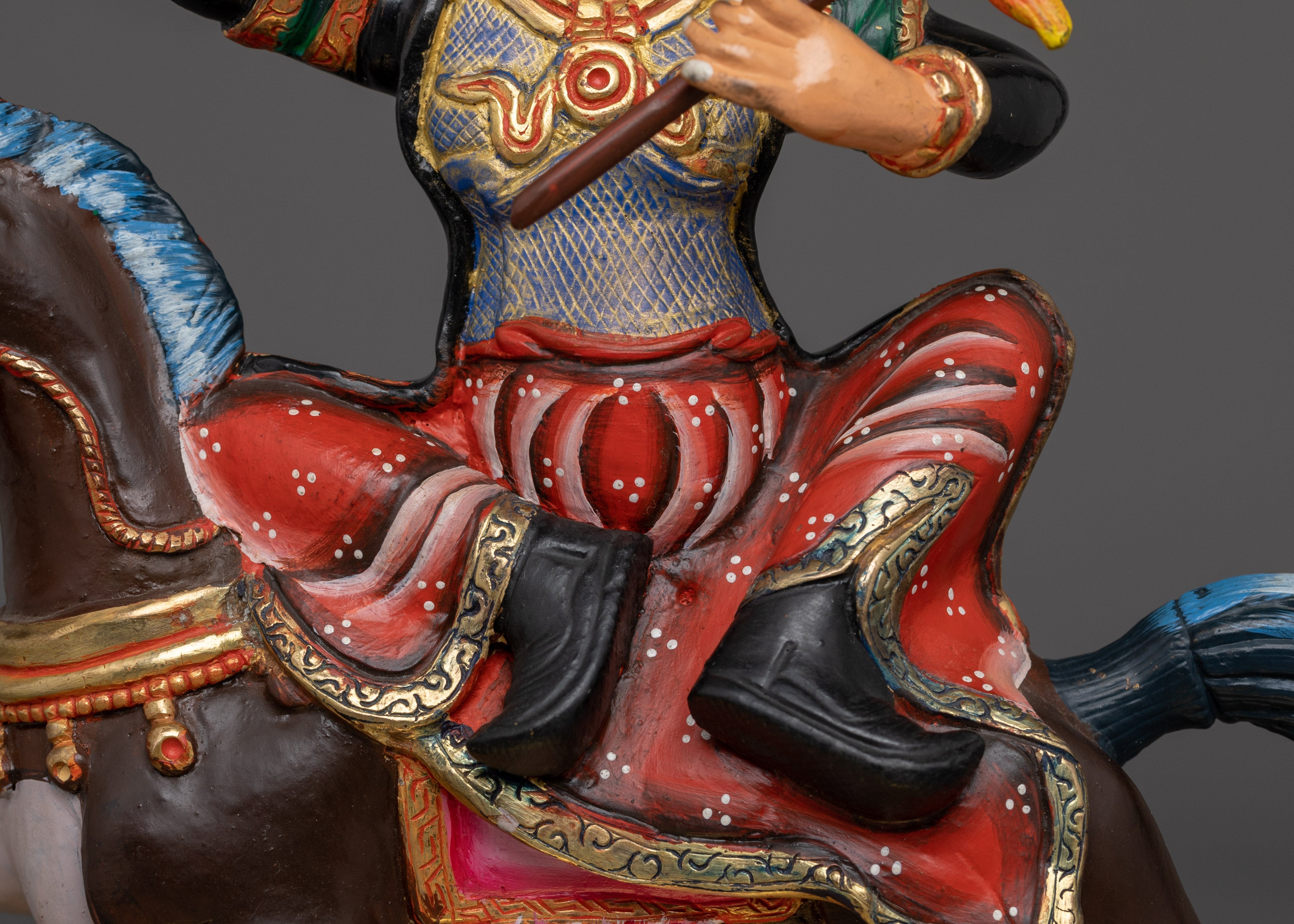Statue of King Gesar | Unifier and Protector Deity