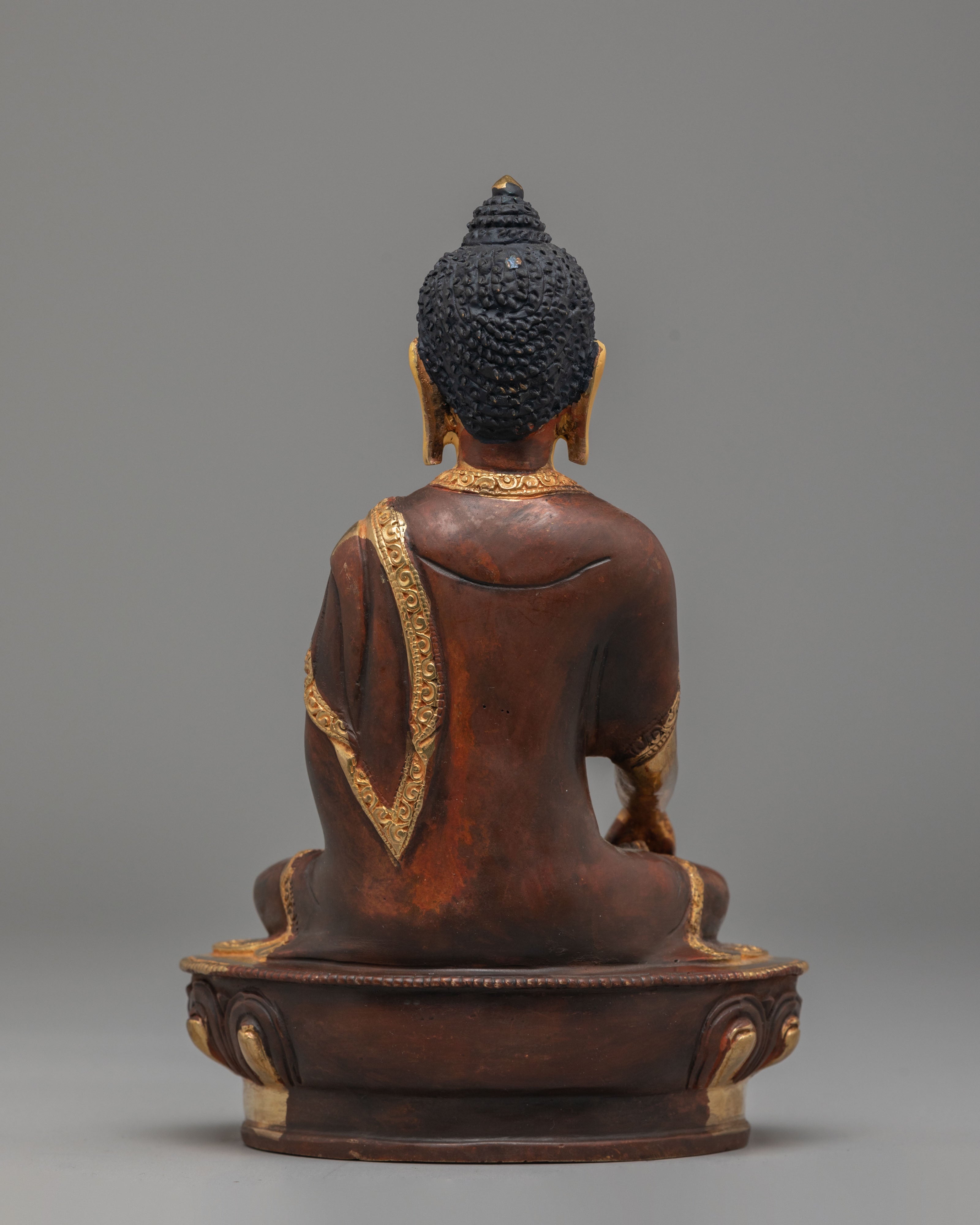 Golden Statue of Buddha Shakyamuni | Enlightened One