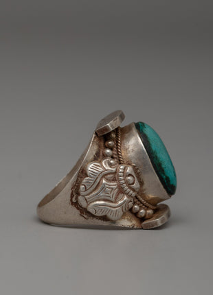 Sterling Silver and Turquoise Ring |  Perfect for Personal Ornamentation or a Meaningful Gift