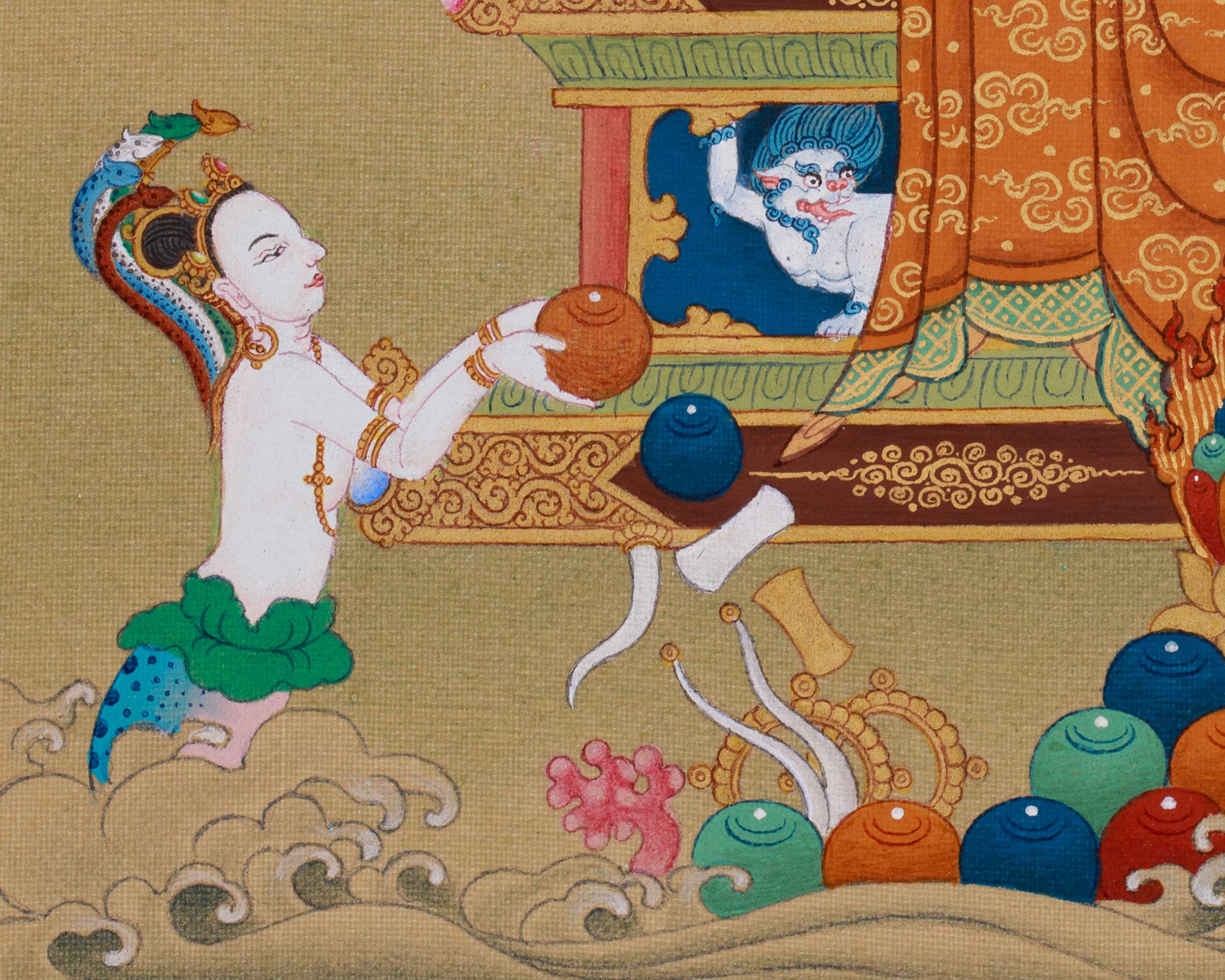 1000-Armed Avalokiteshvara Painting | A Divine Representation of Infinite Compassion and Protection