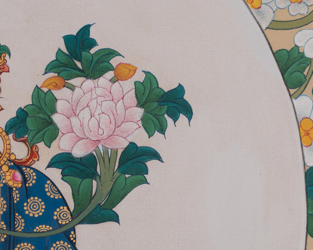 White Tara Goddess Thangka | Revered Female Buddha in Tibetan Buddhism