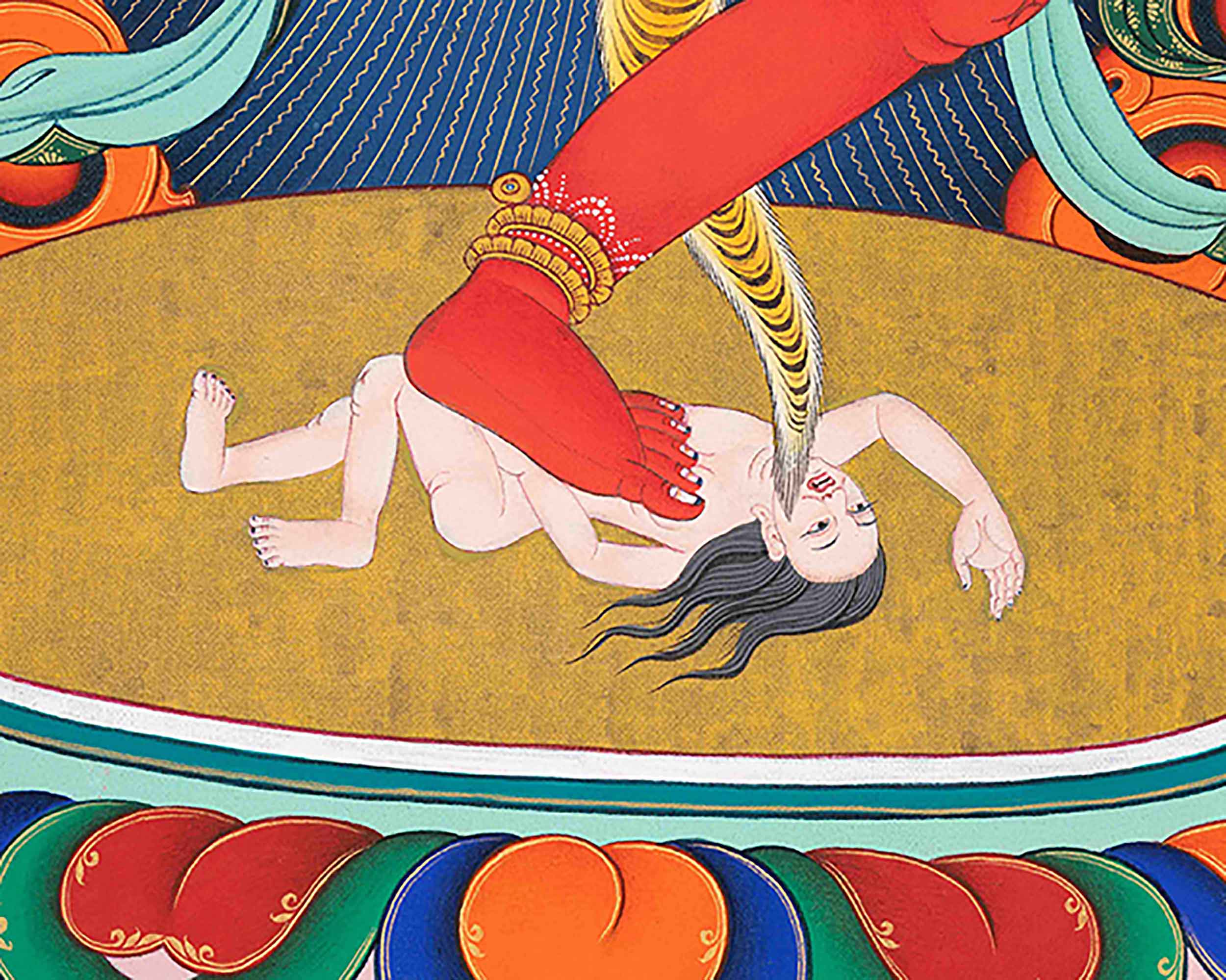 Kurukulla Canvas Print | High Quality Art as a Goddess of Love