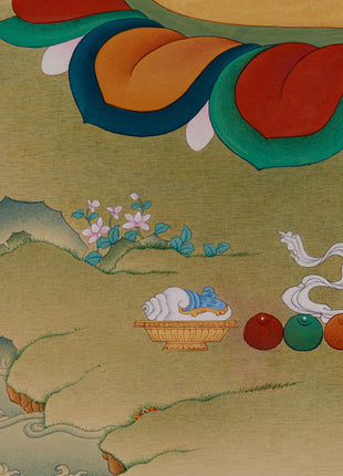 Vajrapani: Shakyamuni’s Protector Thangka | Tibetan Dharmapala