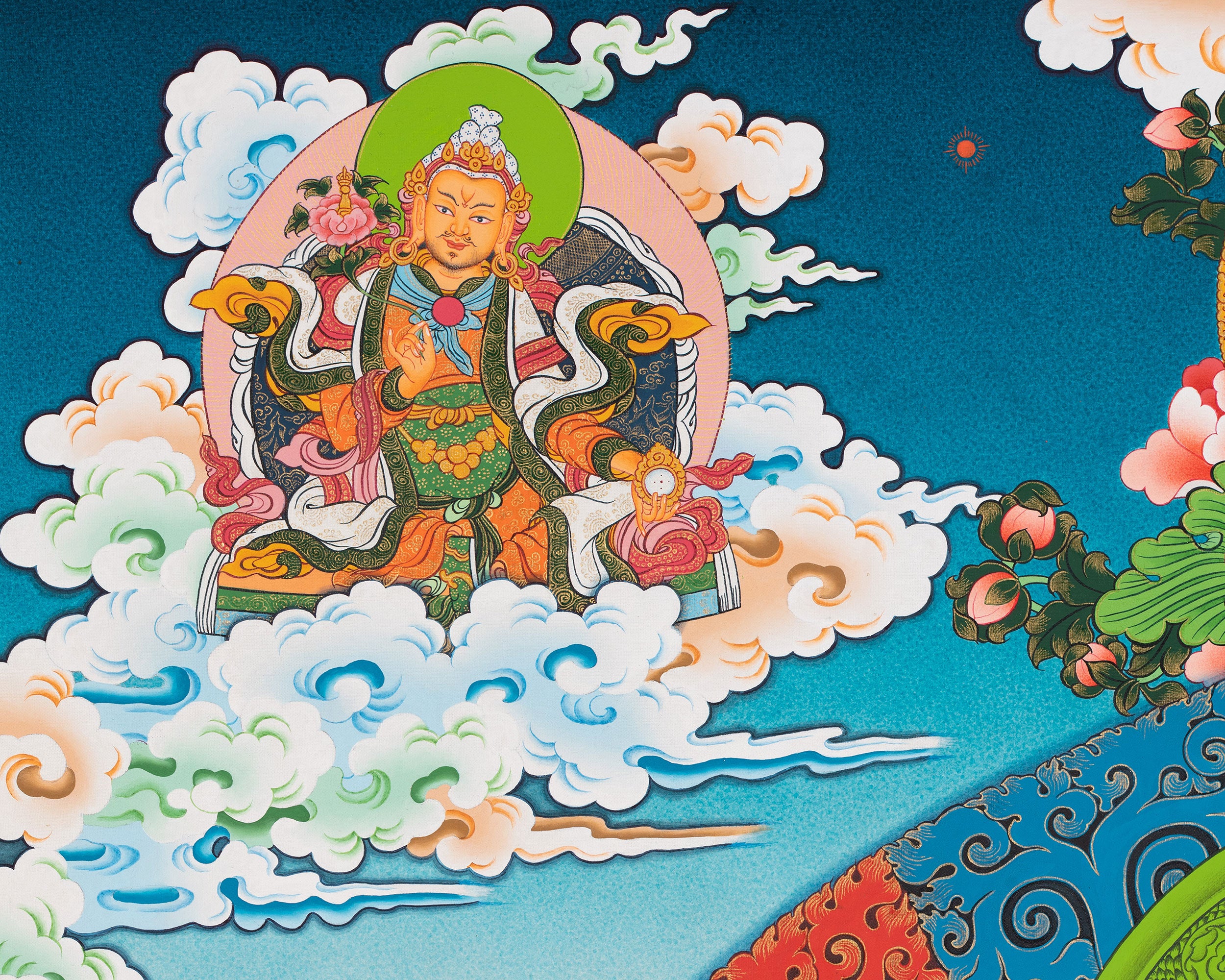 Kalachakara with Vishvamata | Tantric Deity | Wall hanging