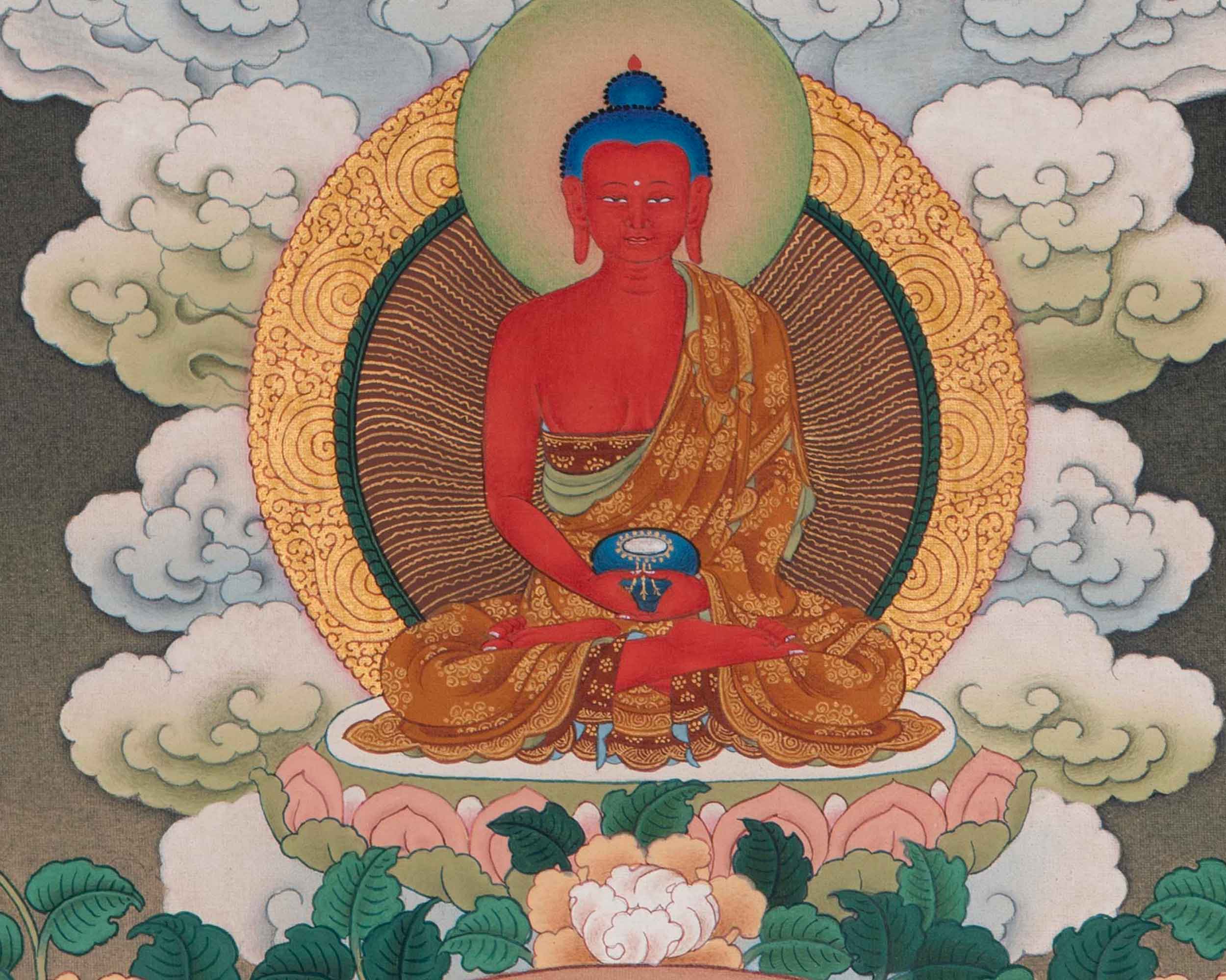 21 Tara Buddhist Art | Compassion and Healing Thangka | Shyama Tara