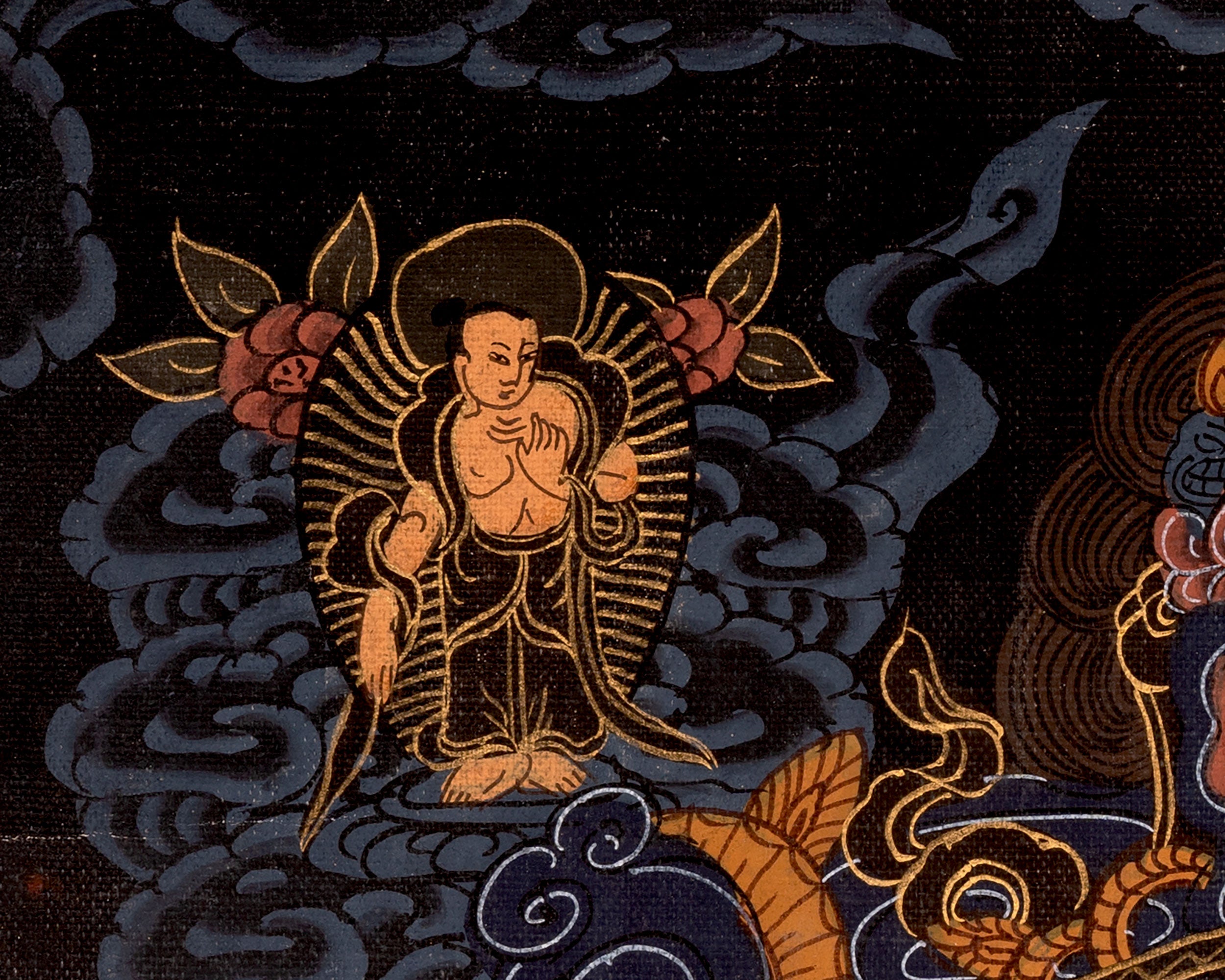 Religious Bhavachakra Thangka | Traditional Artwork | Wall Decors