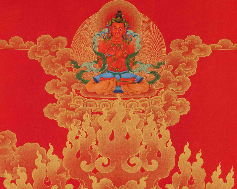 Vajrayogini Thangka Print | Ugra Tara | The Wisdom Dakini