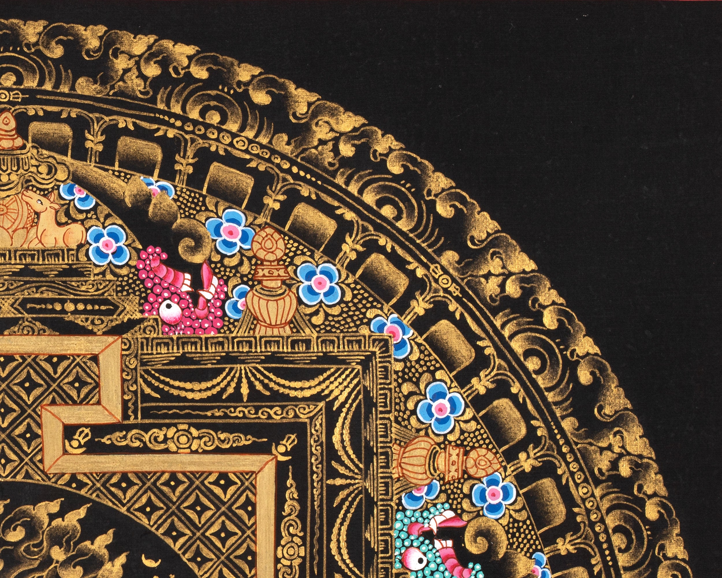 Vajrapani Mandala Thangka | Asian Art