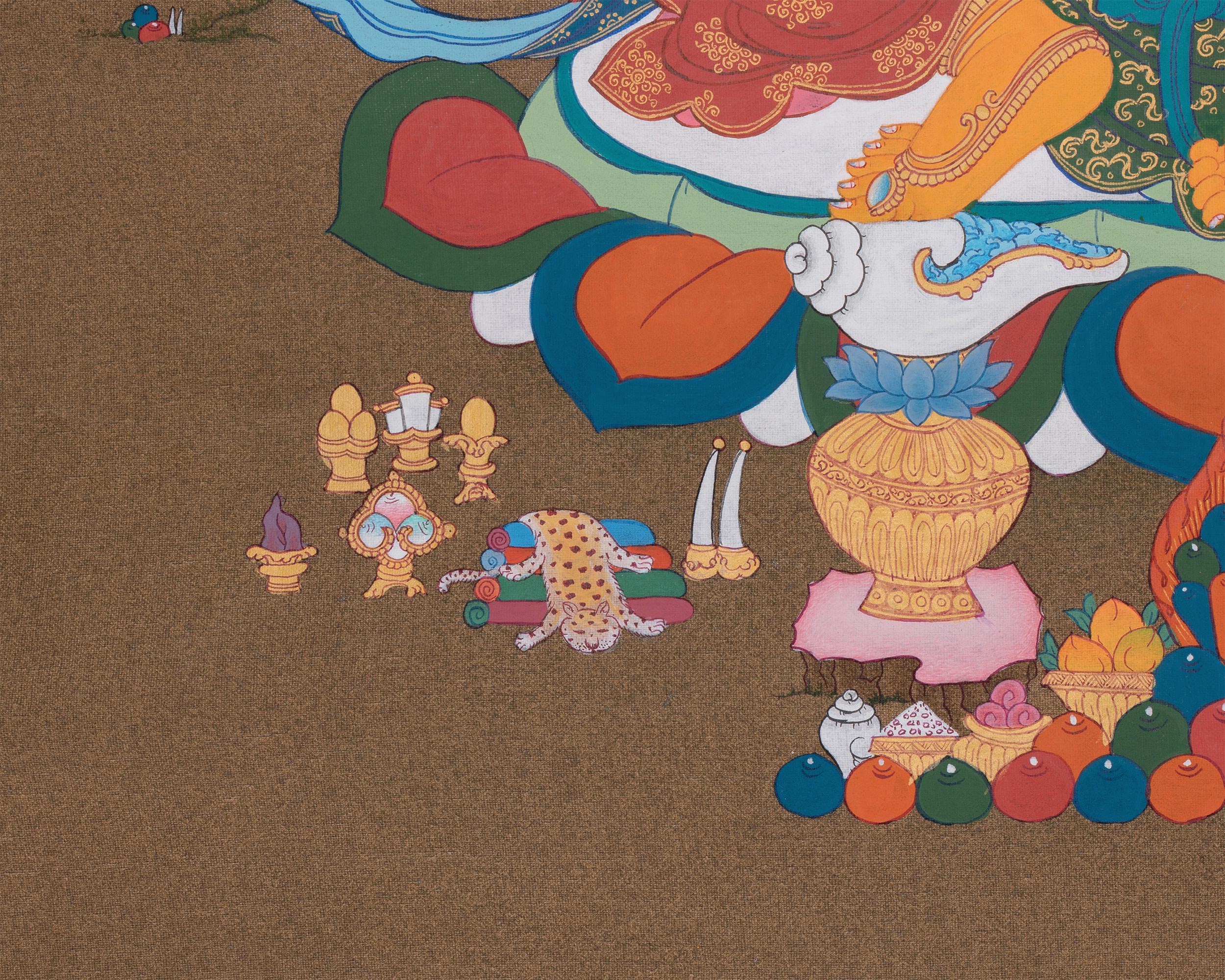 Deity of Wealth Dzambhala Thangka | A Powerful Tool for Wealth and Success