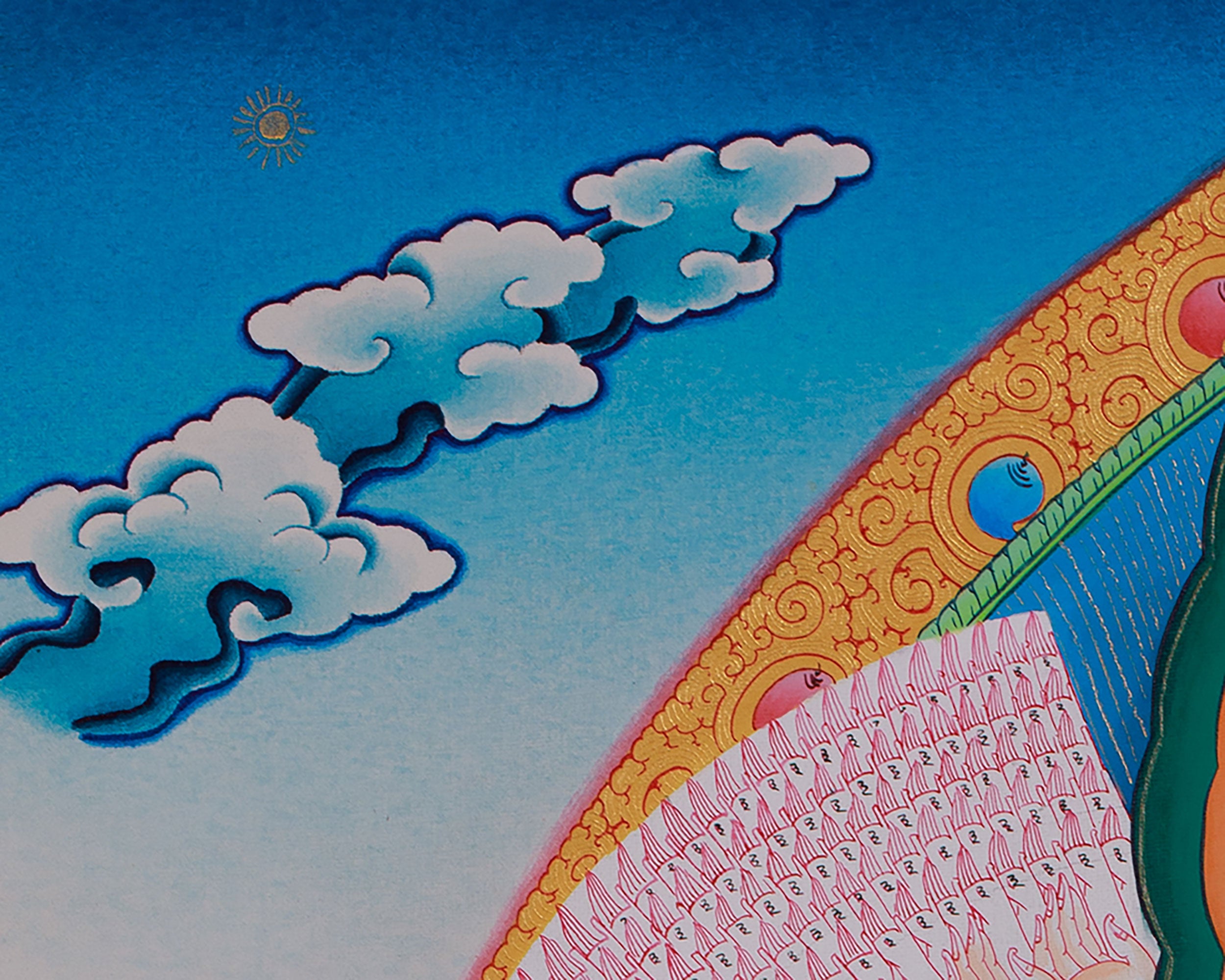 One Thousand Armed Avalokiteshvara Thangka | Compassionate Bodhisattva