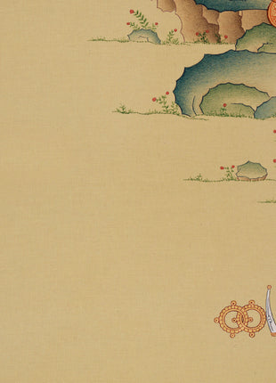 Rare Wisdom Bodhisattva Manjughosa | Traditional Masterpiece for Collectors
