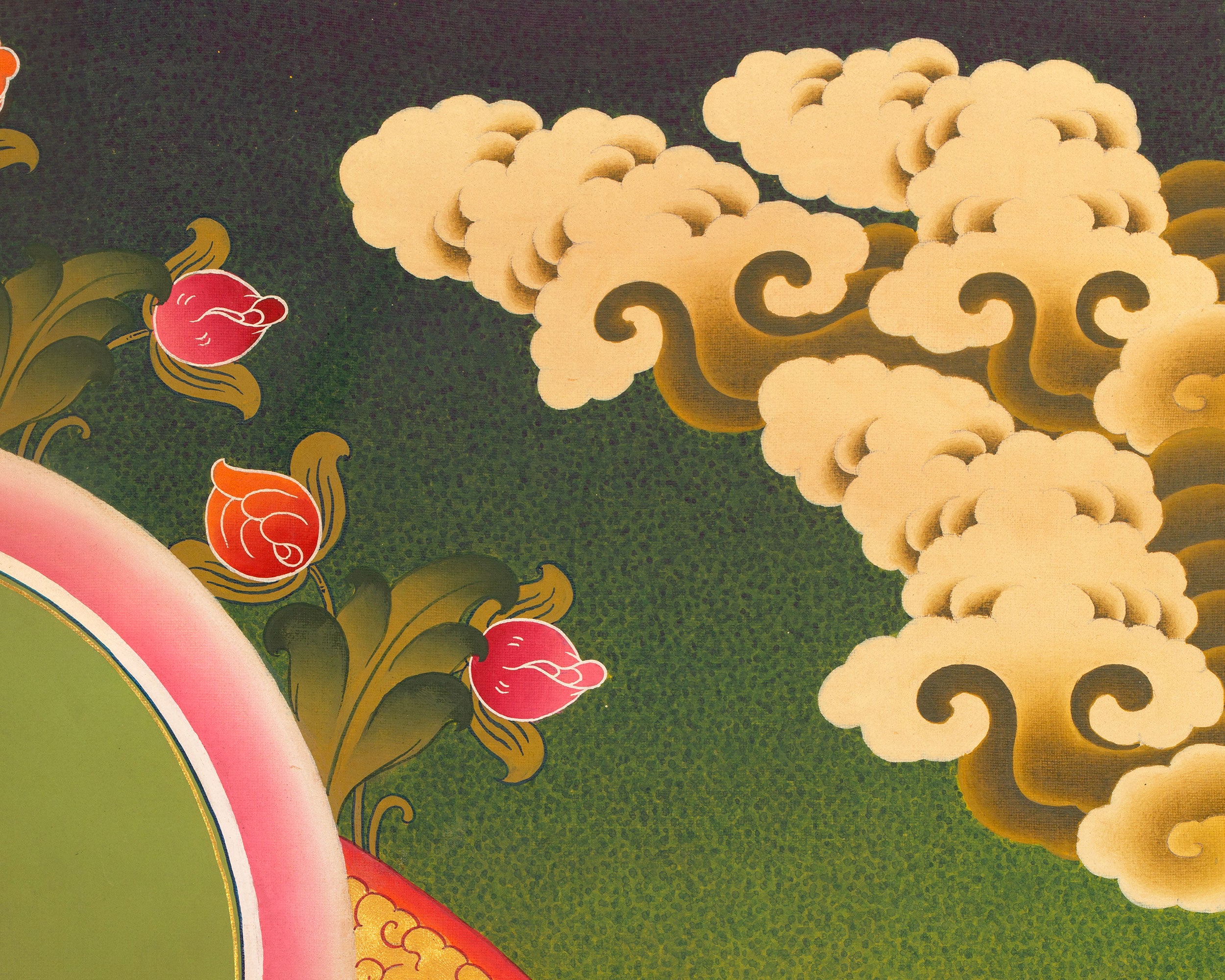Manjushree Thangka | Bodhisattva Of Wisdom | Wall Decors