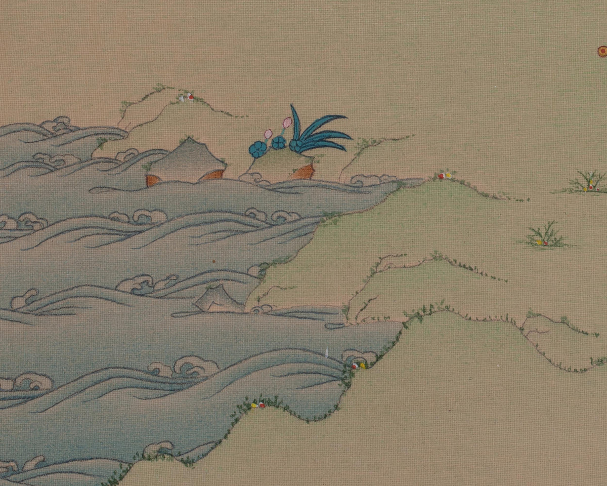 Amitabha Buddha Spiritual Art | Represents Infinite Light And Boundless Compassion