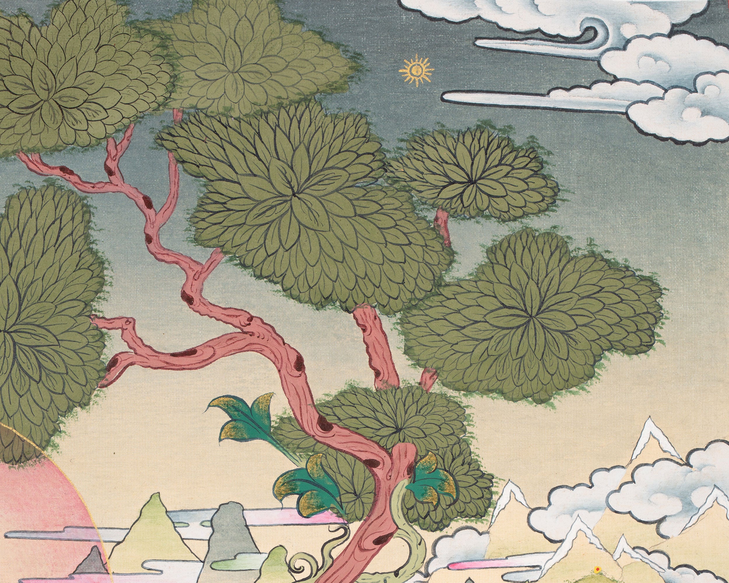 Thangka Of Medicine Buddha | Healing Buddha | Traditional Art