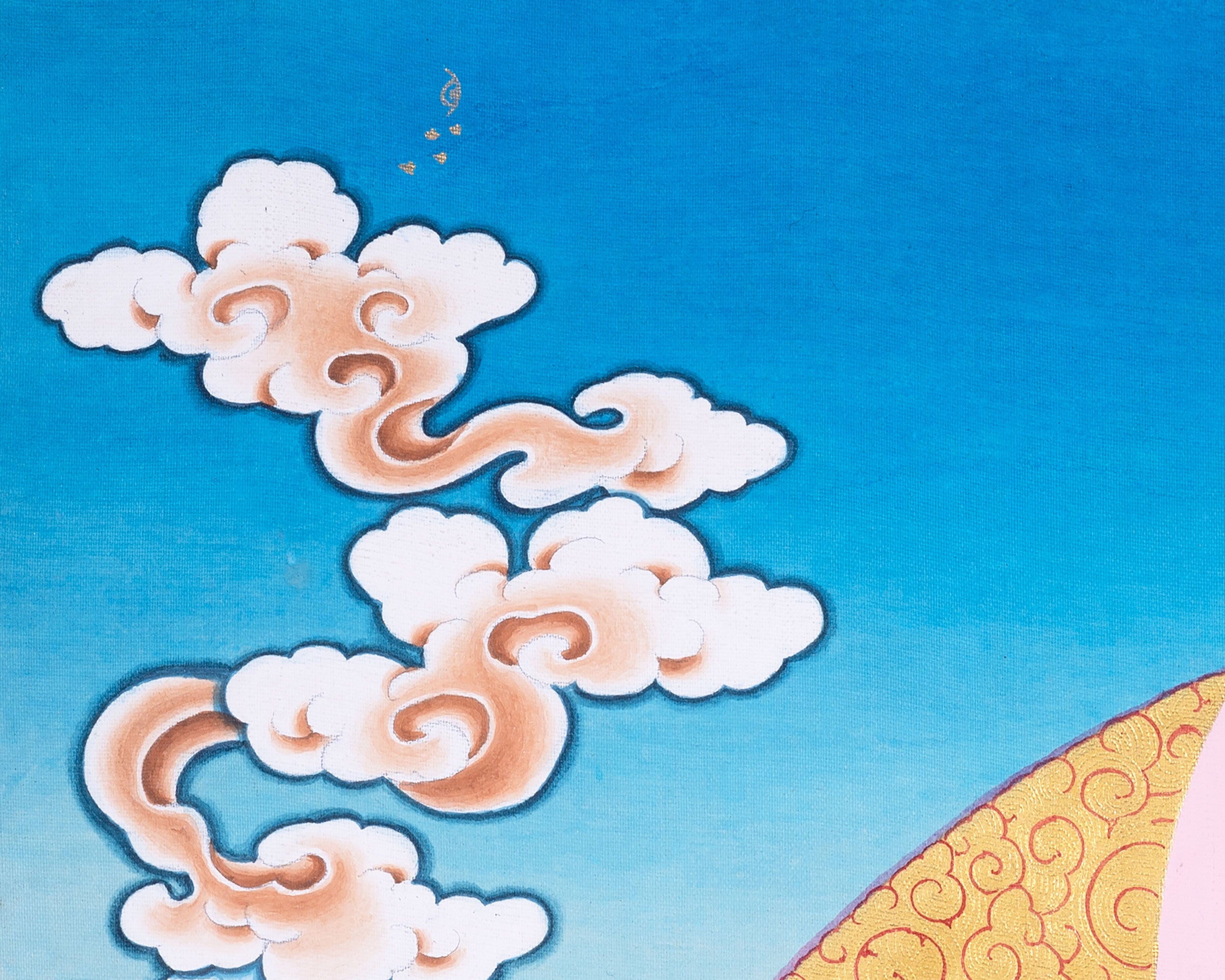 Samantabhadra Yab Yum Buddha Thangka | Thangka for Meditation & Spiritual Awakening