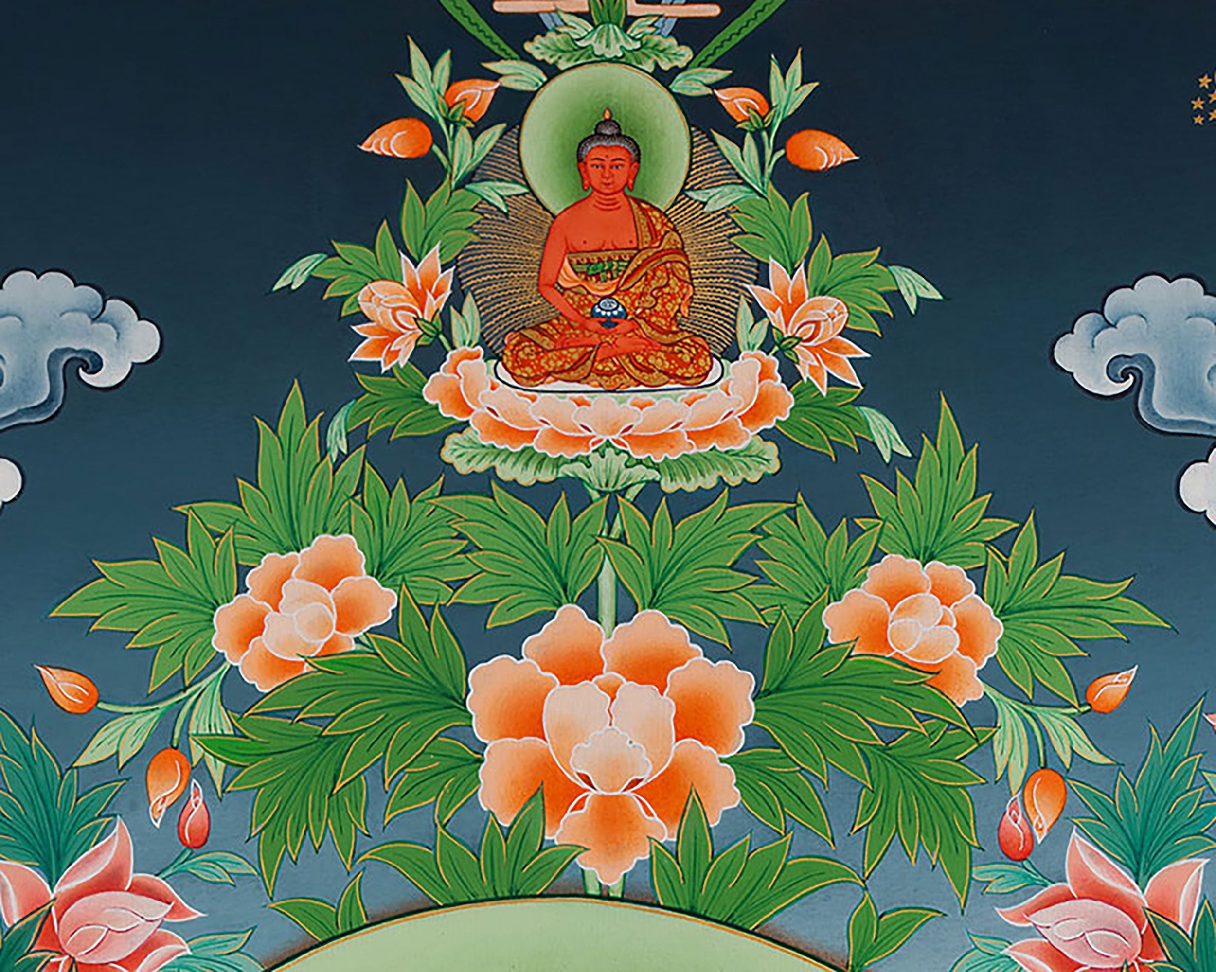 Exclusive Goddess Arya Tara Thangka | Seven-Eyed Tara Bodhisattva