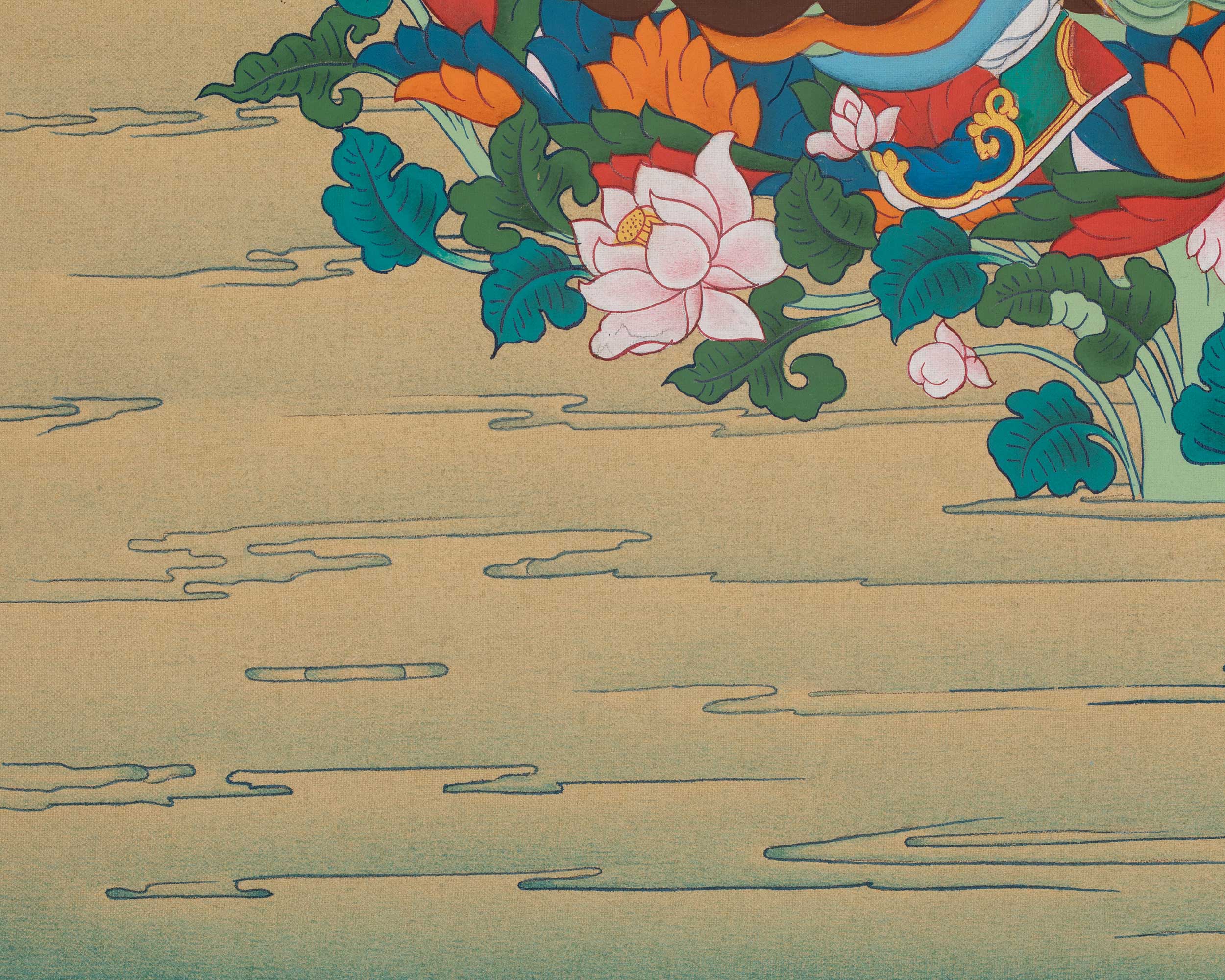 Guru Rinpoche Wall Hanging Thangka | Padmasambhava Buddhist Artwork