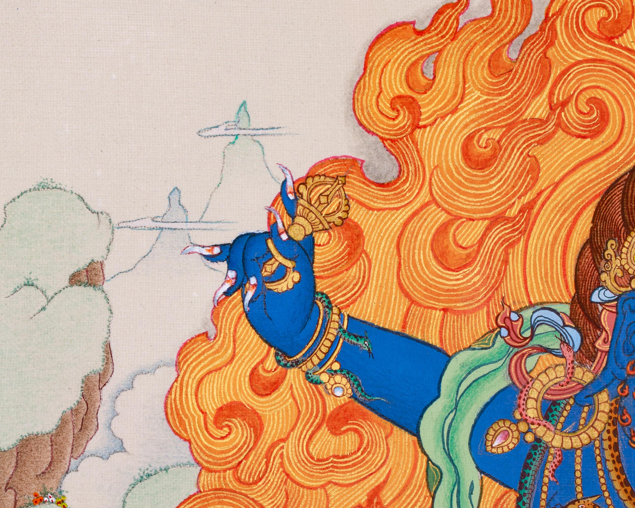 Vajrapani Bodhisattva | Om Vajrapani Hum