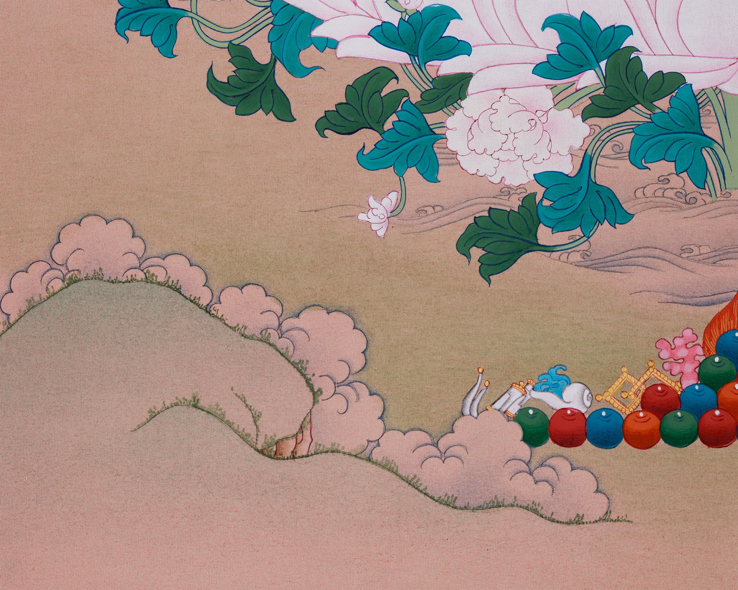Tibetan Chenrezig Thangka | Bodhisattva of Infinite Compassion