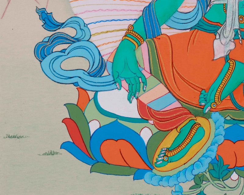 Green Tara, Mother of Liberation | Tibetan Thangka