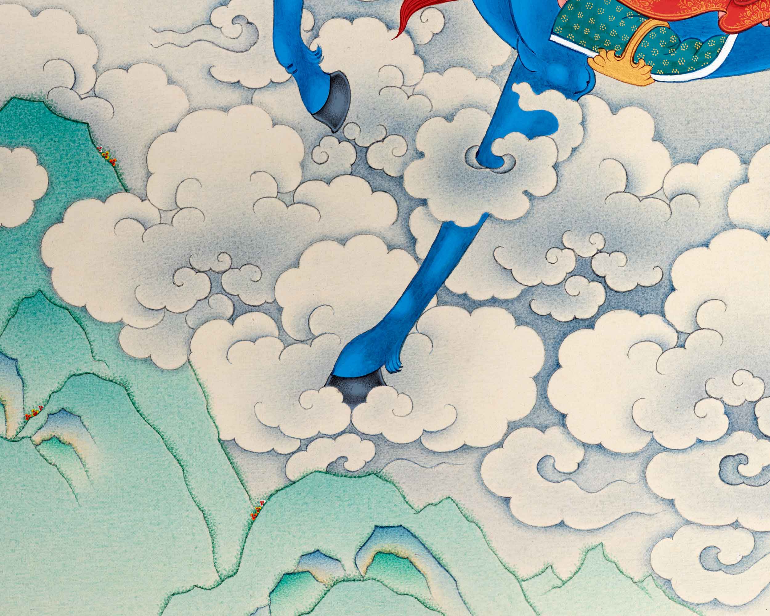 Achi Chokyi Drolma Thangka | Protector of Souls | Hand Painted Traditional Artwork
