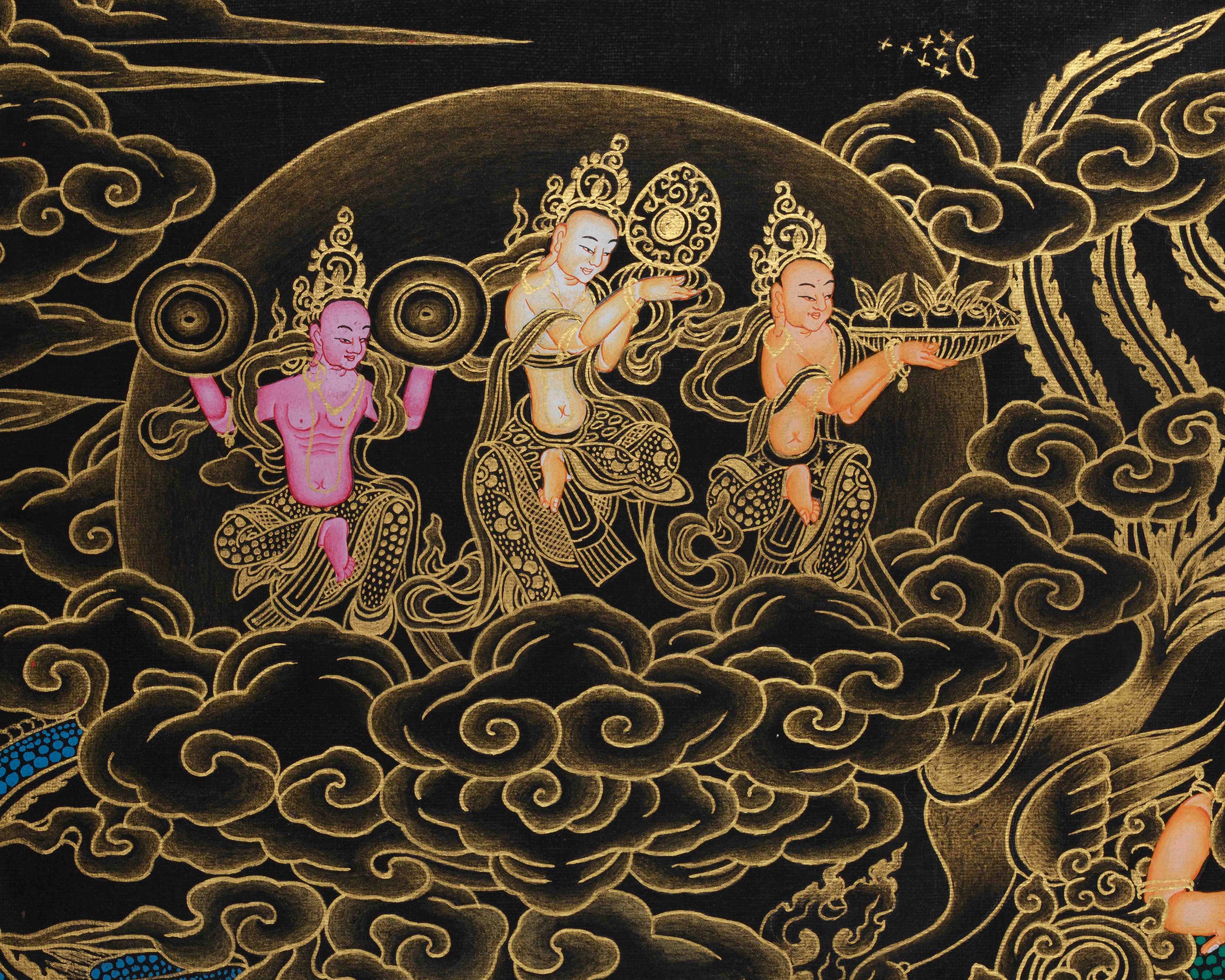 The Enlightened Teacher Buddha Shakyamuni | Giclee Canvas Print