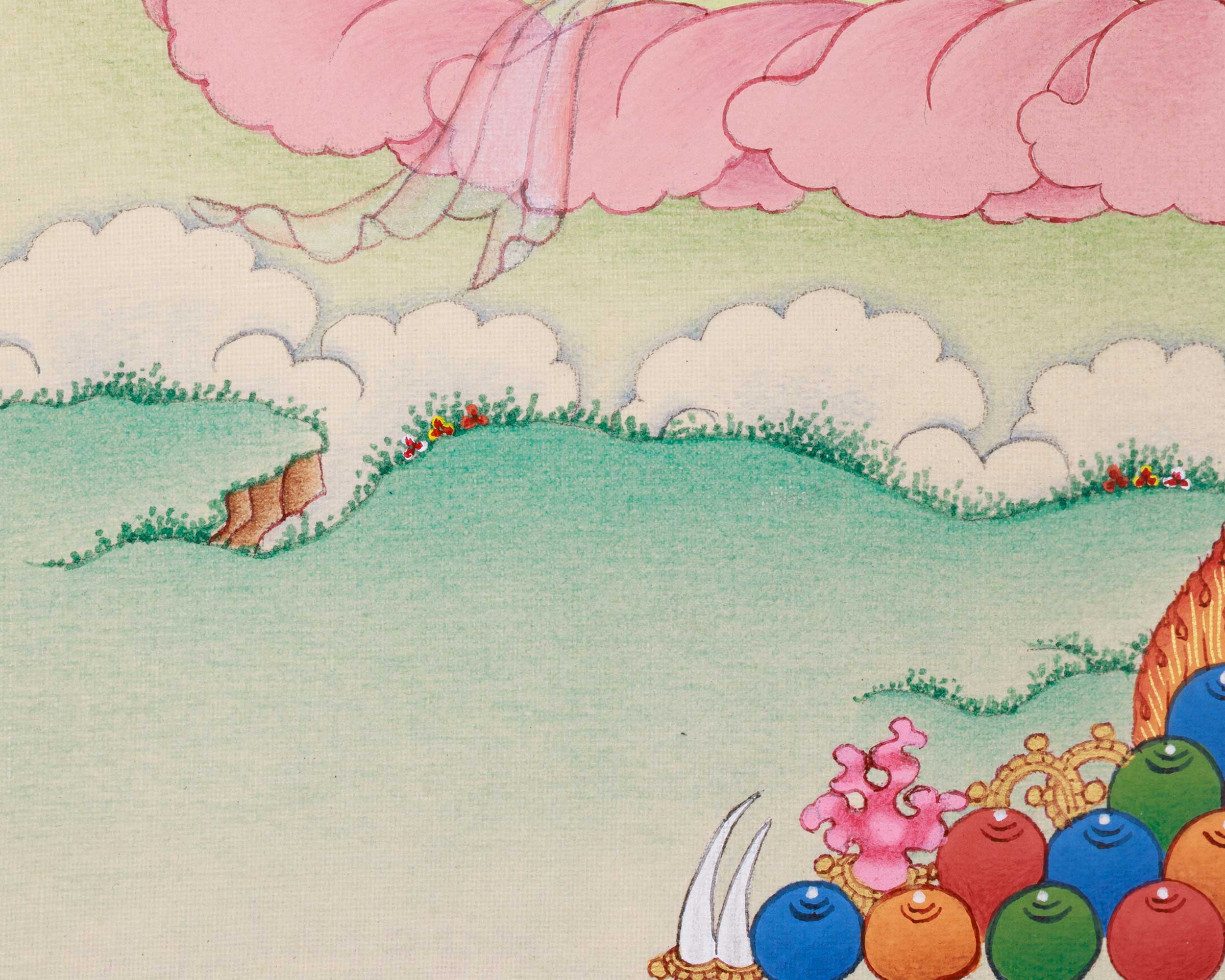 Sukha Siddhi Painting | Female Master of Tantric Power