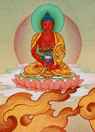 Feirce Power, Wrathful Compassion Vajrapani Thangka