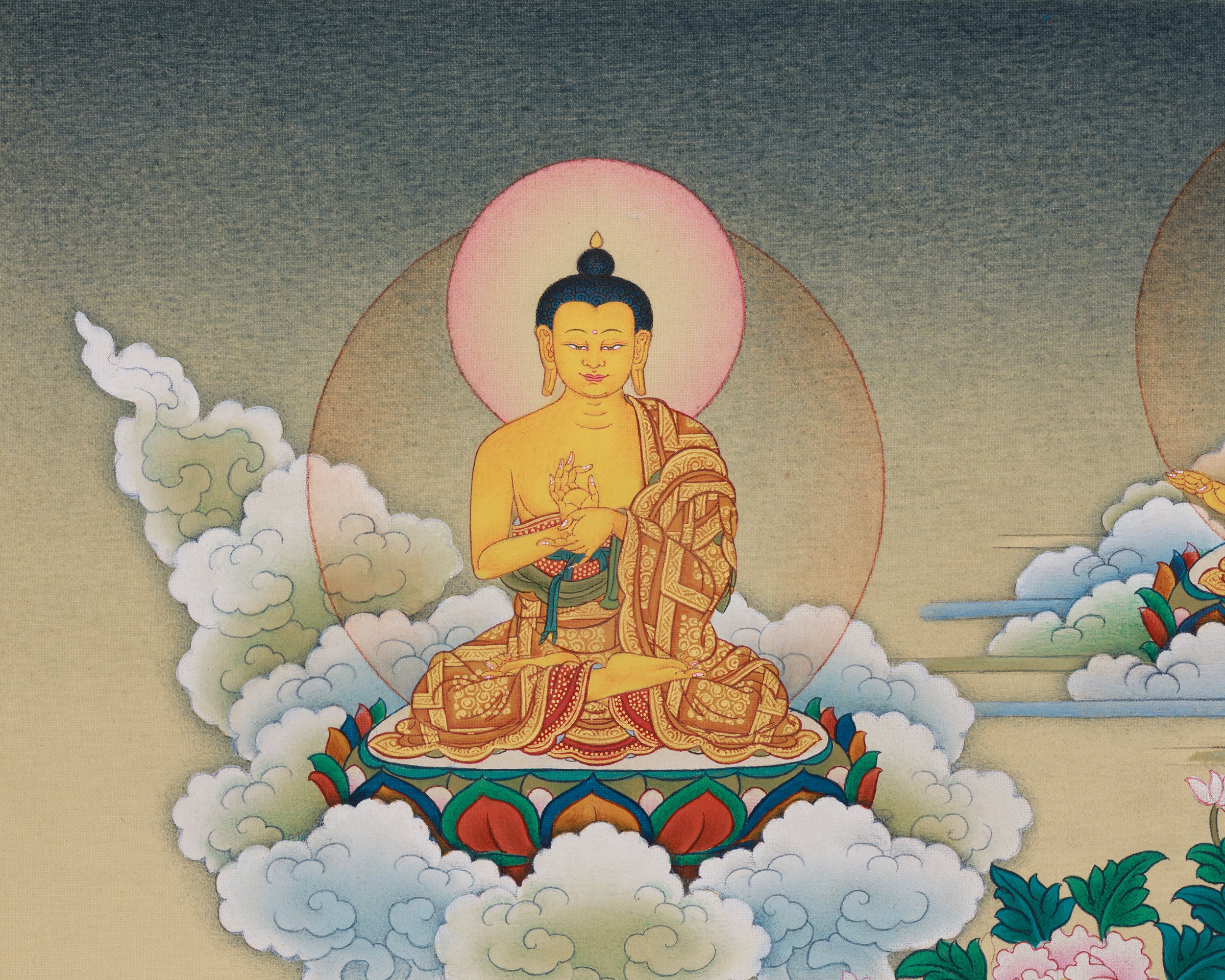 Traditional Art of the Eight Medicine Buddhas | Healing, Enlightenment, and Compassion for Devotion