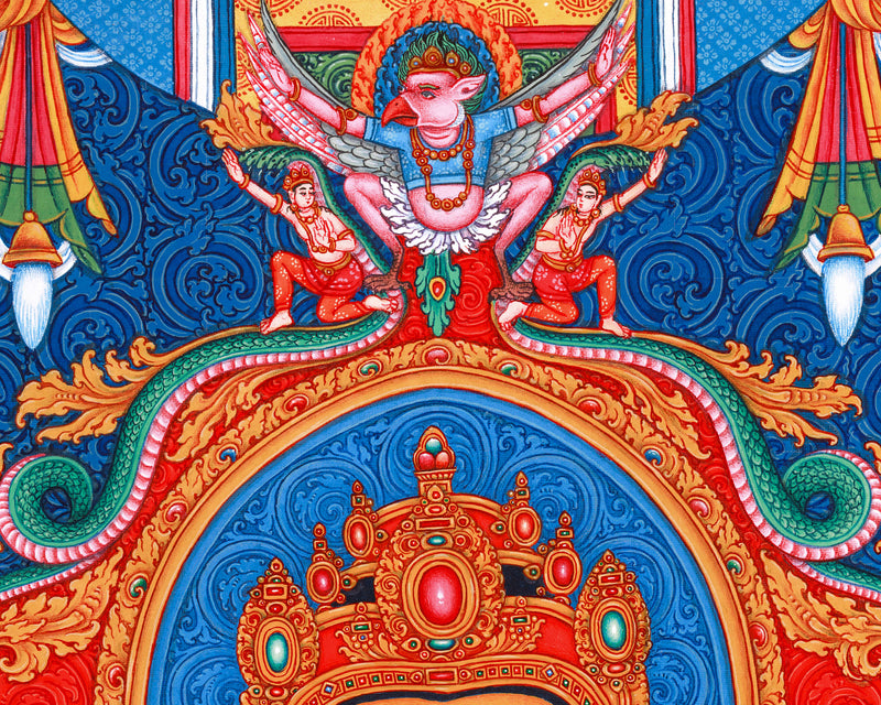 Buddha Ratnasambhava Giclee Print | Eternal Light of the Dhyani Buddha