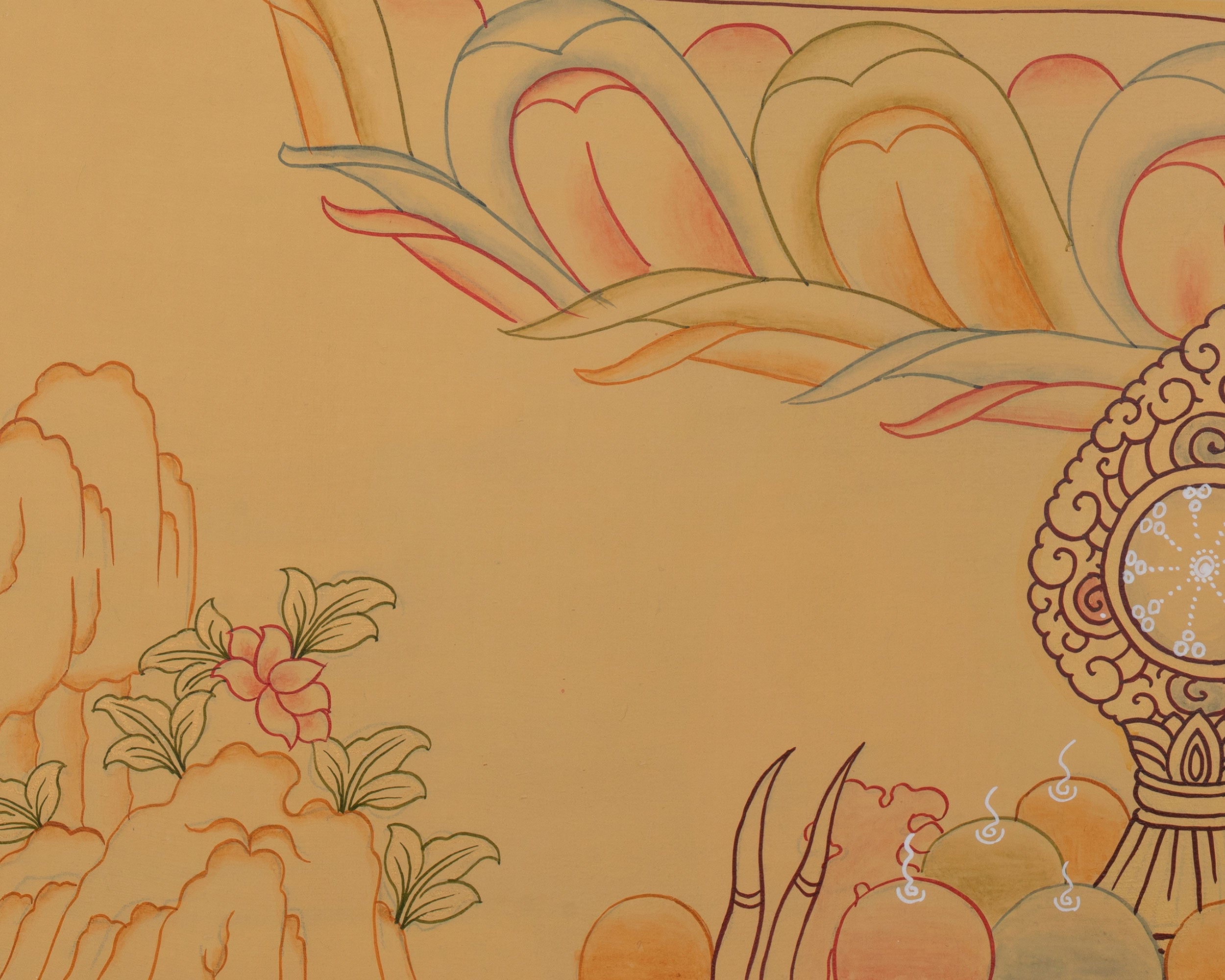 Vajrasattva Thangka For Purification | Spiritual Transformation